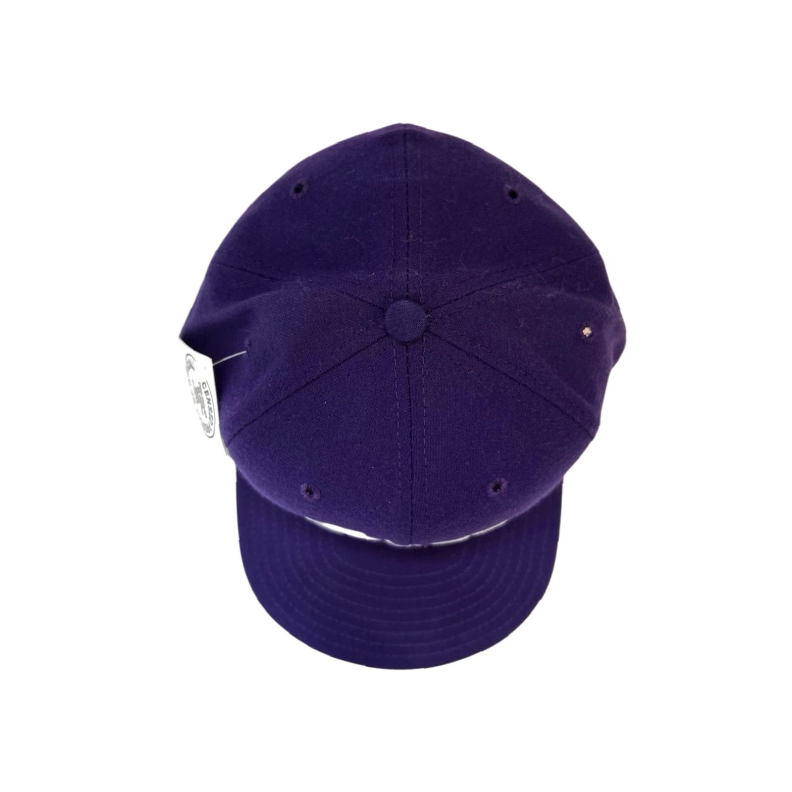 New Era VINTAGE New Era Baseball Cap Hat 7 3/8 Purple USA Wool Blend NWT Deadstock Embroidered Logos Men Mens Size ONE SIZE - 7 Thumbnail