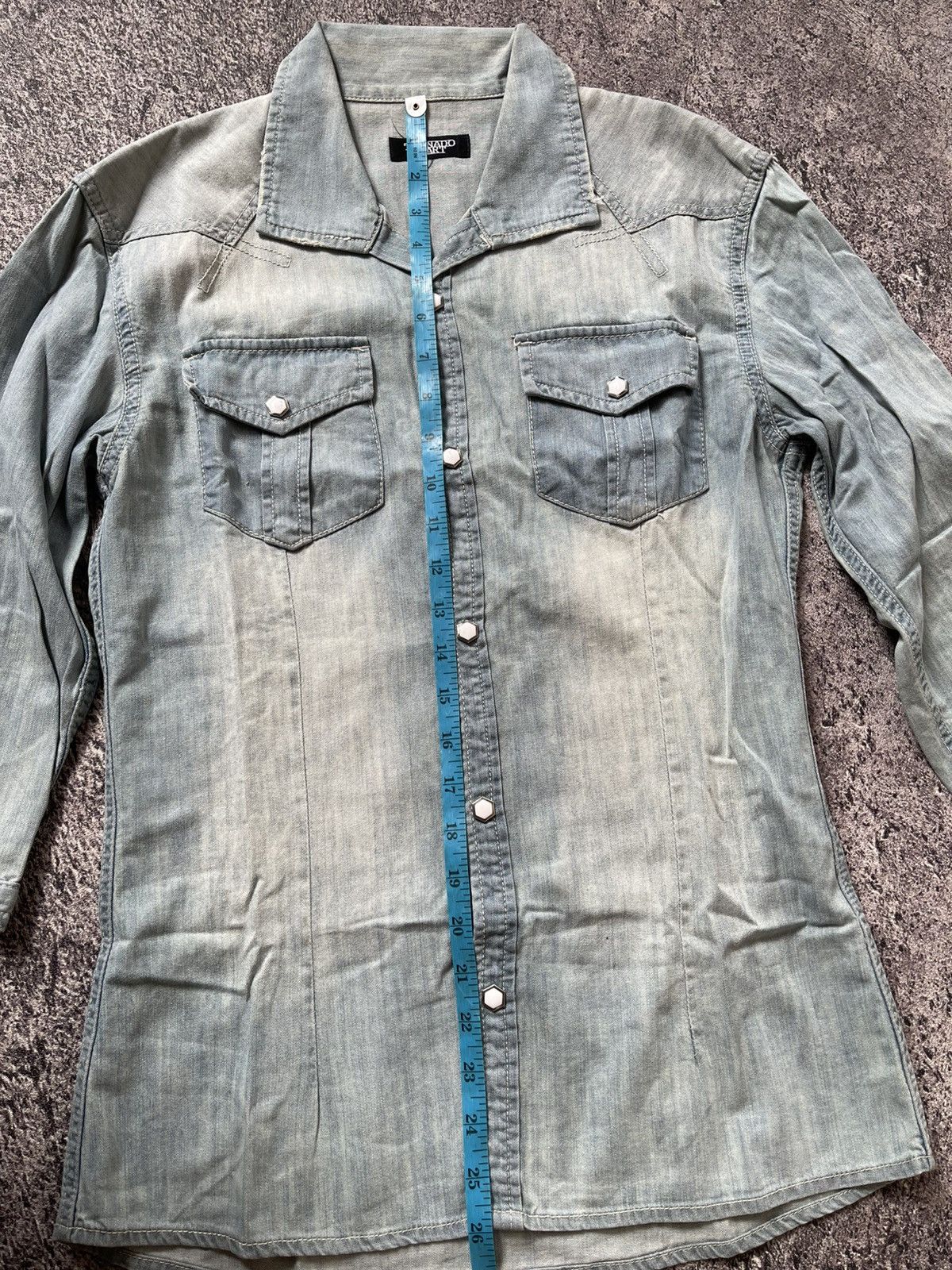Tornado Mart Tornado Mart ifsixwasnine jeans shirt Size US M / EU 48-50 / 2 - 9 Thumbnail