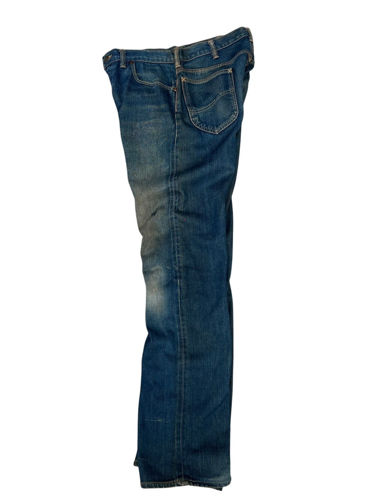 Lee Vintage Lee Riders Union Made Dirty Mud Denim Selvedge Jeans Size US 33 - 22 Thumbnail