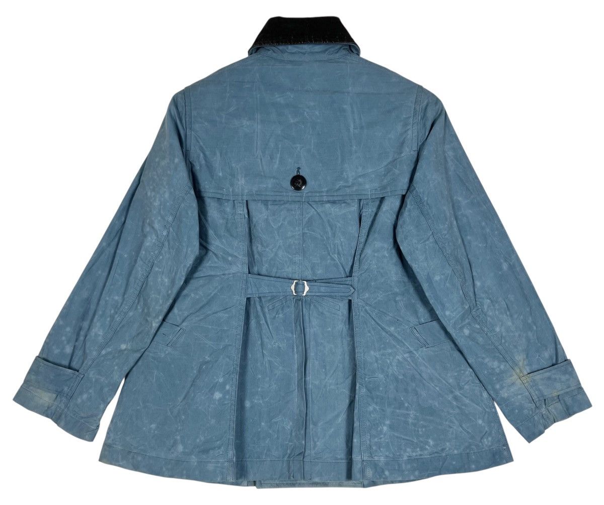 Kapital Kapital Indigo Dyed Work Jacket Waxed Cotton Patina Trench Size US S / EU 44-46 / 1 - 2 Thumbnail