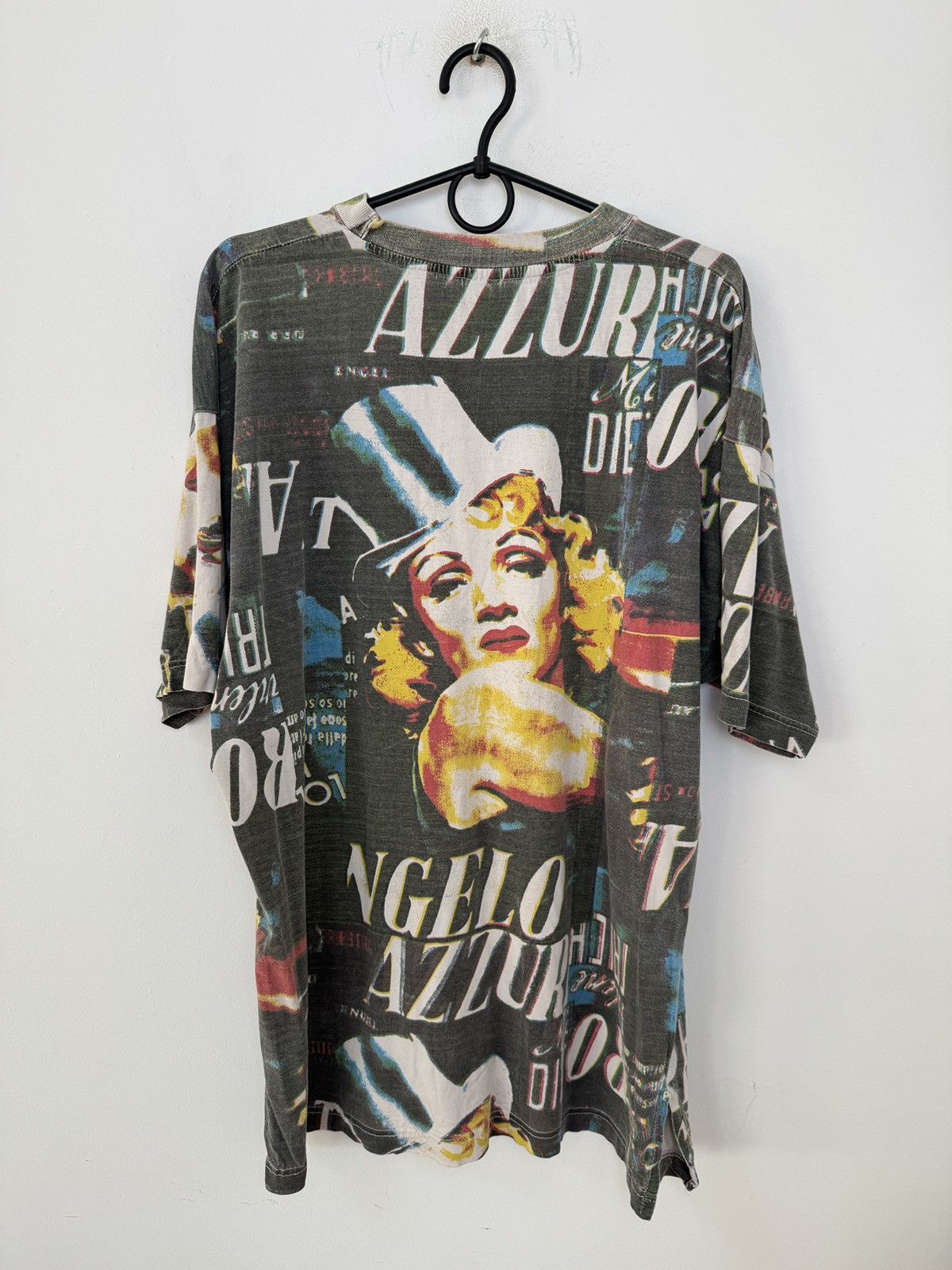 Band Tees × Vintage RARE!!! Vintage 90's Marilyn Monroe Over Print T-Shirt Size US XL / EU 56 / 4 - 2 Thumbnail
