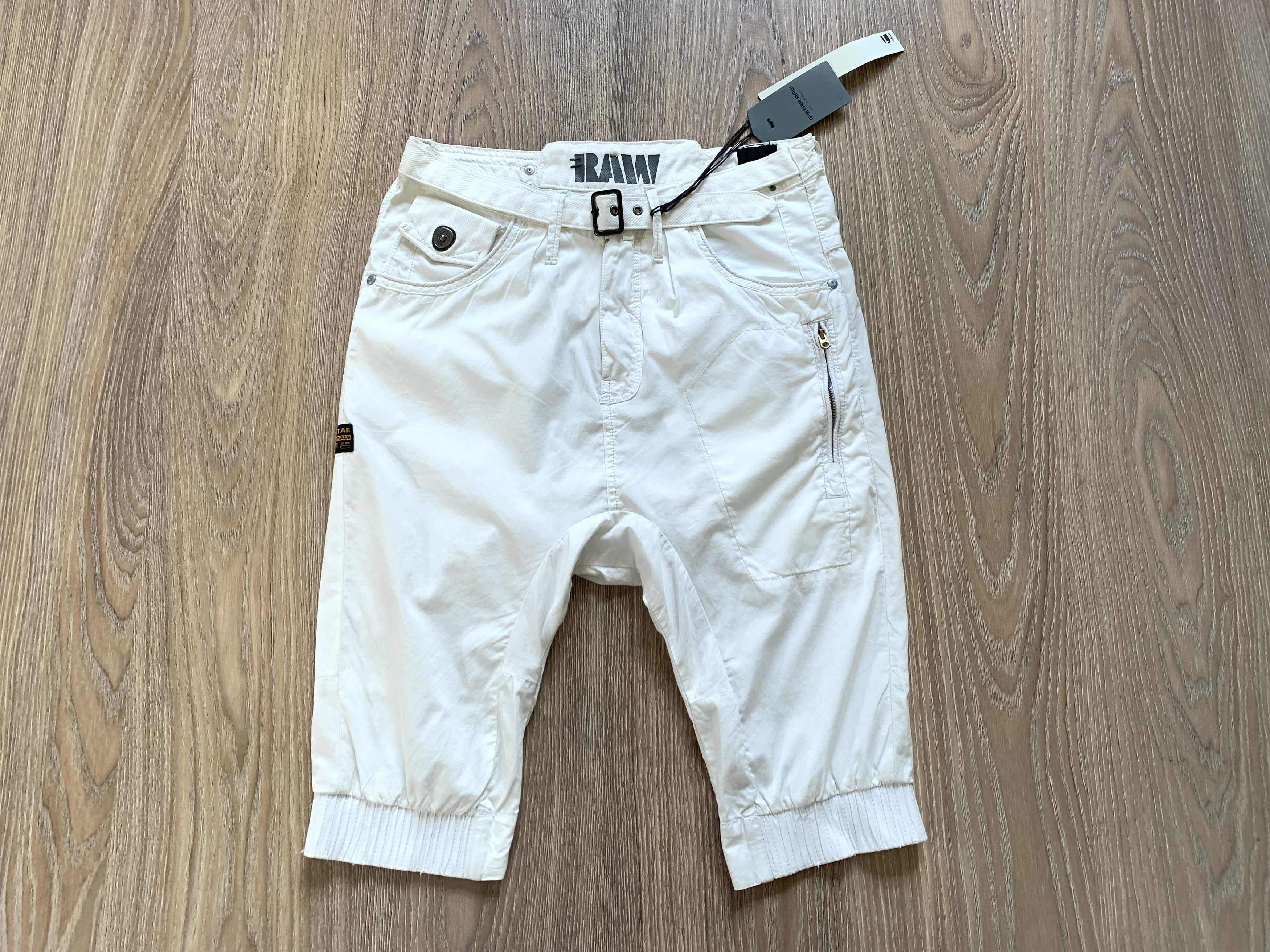Denime Womens G-Star Raw RD Field Long Breaker Cropped Shorts Size 25" / US 0 / IT 36 - 2 Thumbnail
