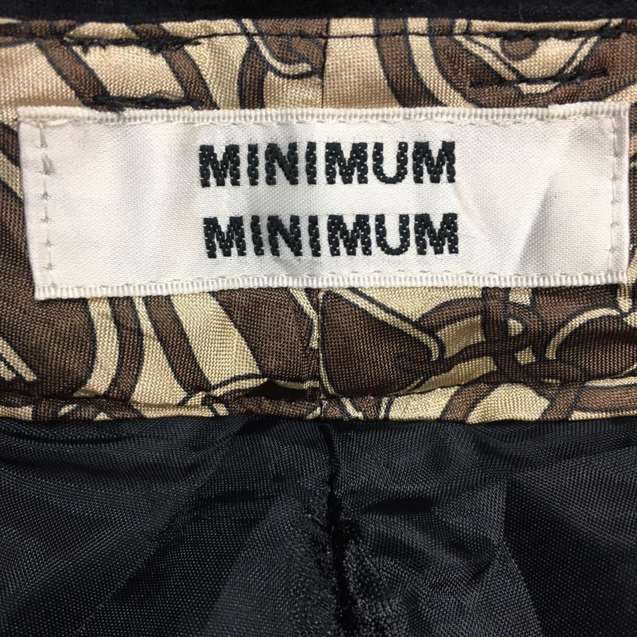 Minimum Vtg MINIMUM MINIMUM Black Slack Pants Casual Pants Size US 28 / EU 44 - 4 Thumbnail