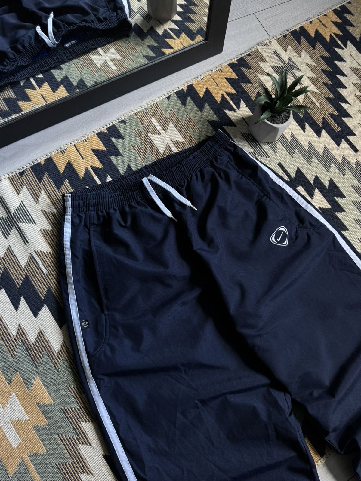 Nike Vintage Nike Nylon Baggy Y2K Drill Pants Size US 36 / EU 52 - 6 Thumbnail