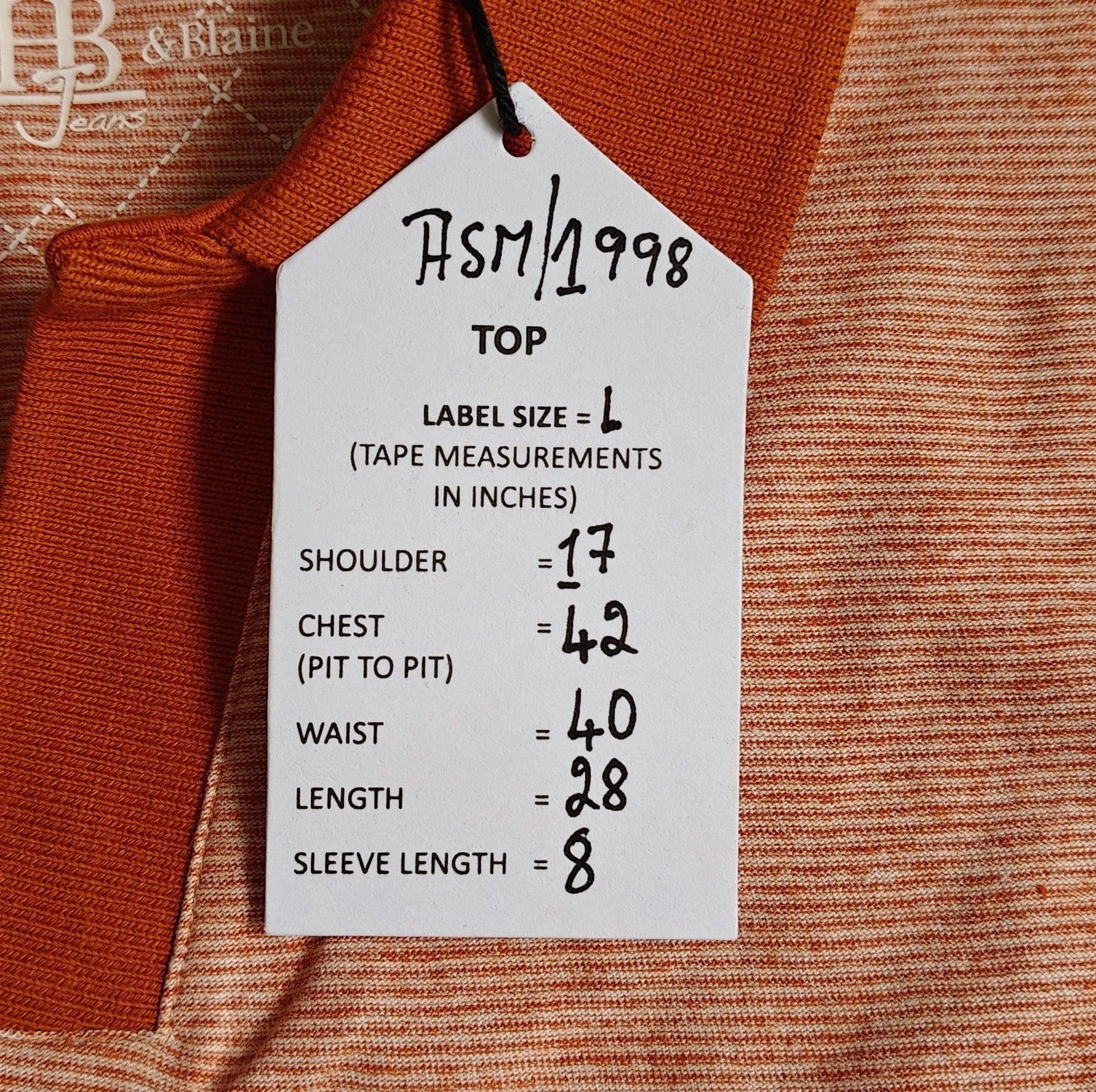Harmont & Blaine Harmont & Blaine Jeans (HBJ) Shortsleeves Polo Shirt ASM1998 Size US L / EU 52-54 / 3 - 5 Thumbnail