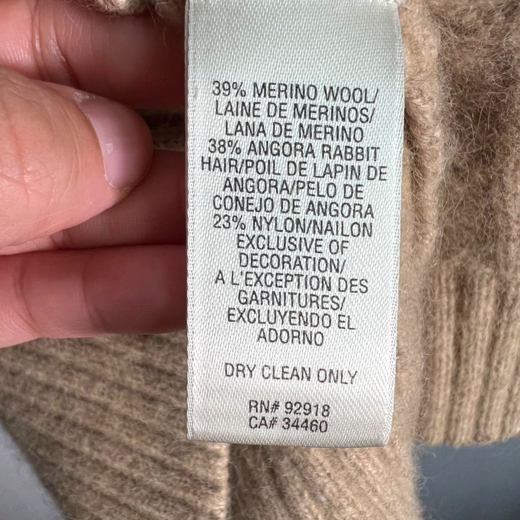 Logo 7 VINTAGE Vintage-Inspired Cable Knit Sweater Vest Tan With Green Monogram Logo Size XS / US 0-2 / IT 36-38 - 3 Thumbnail