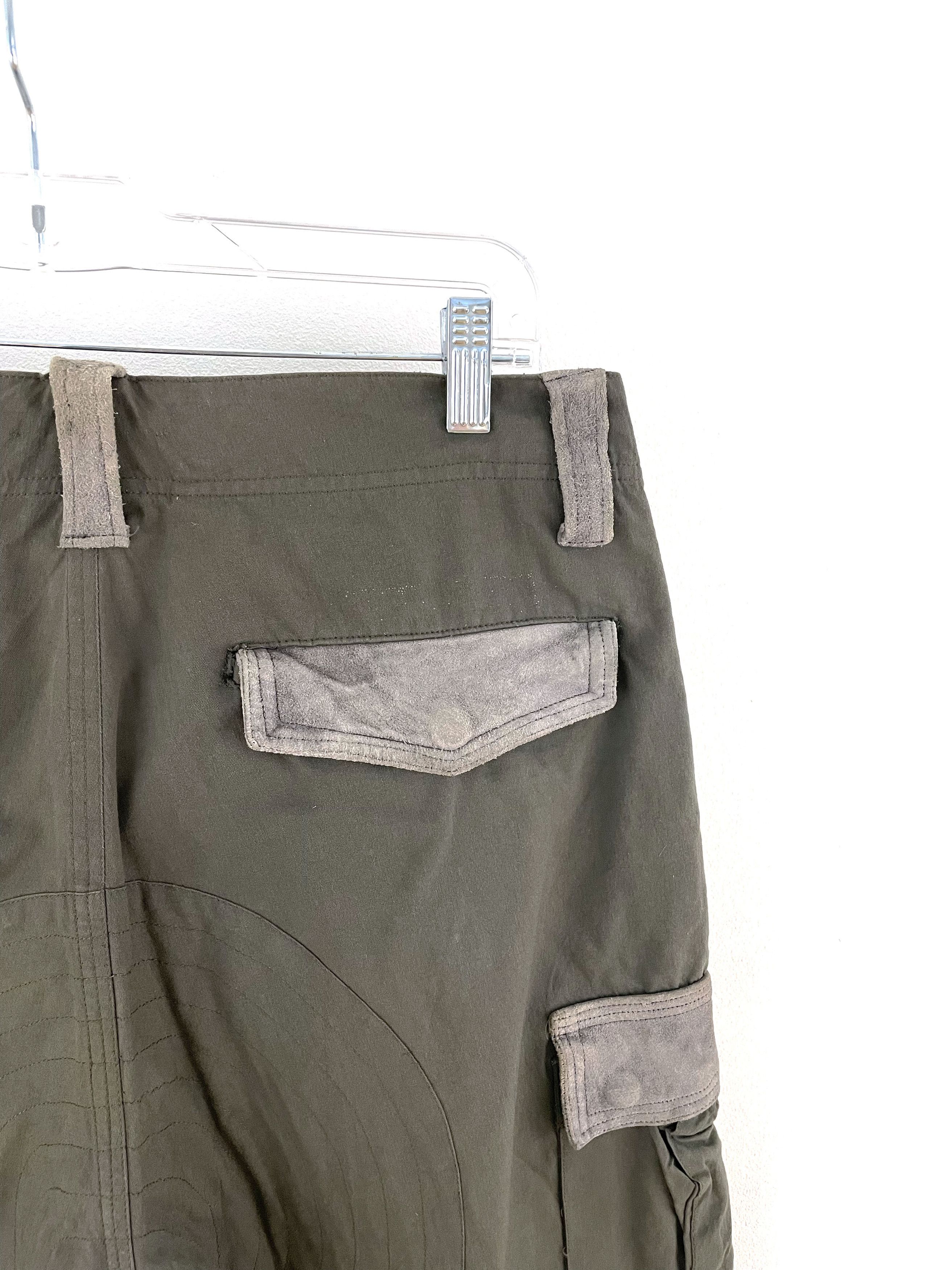 Isamu Katayama Backlash Suede Trim Cargo Pants Size US 32 / EU 48 - 10 Thumbnail