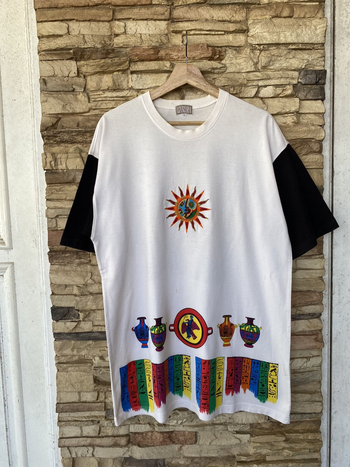 Vintage Very Rare 90s Vintage Art Farnese Tees Size US L / EU 52-54 / 3 - 2 Thumbnail