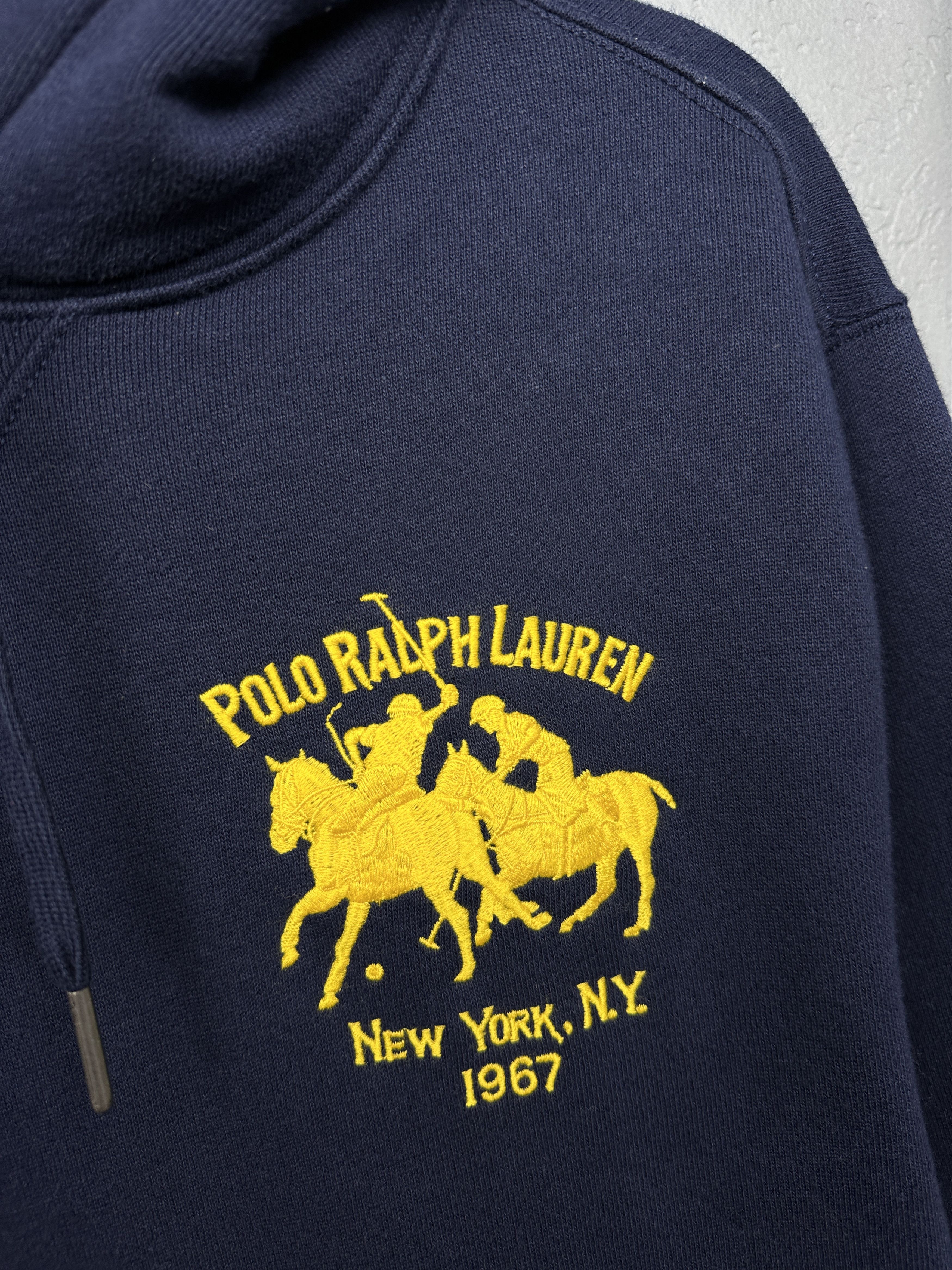 Polo Ralph Lauren Polo Ralph Lauren Big Logo Heavy Cotton Hoodie Size US M / EU 48-50 / 2 - 3 Thumbnail