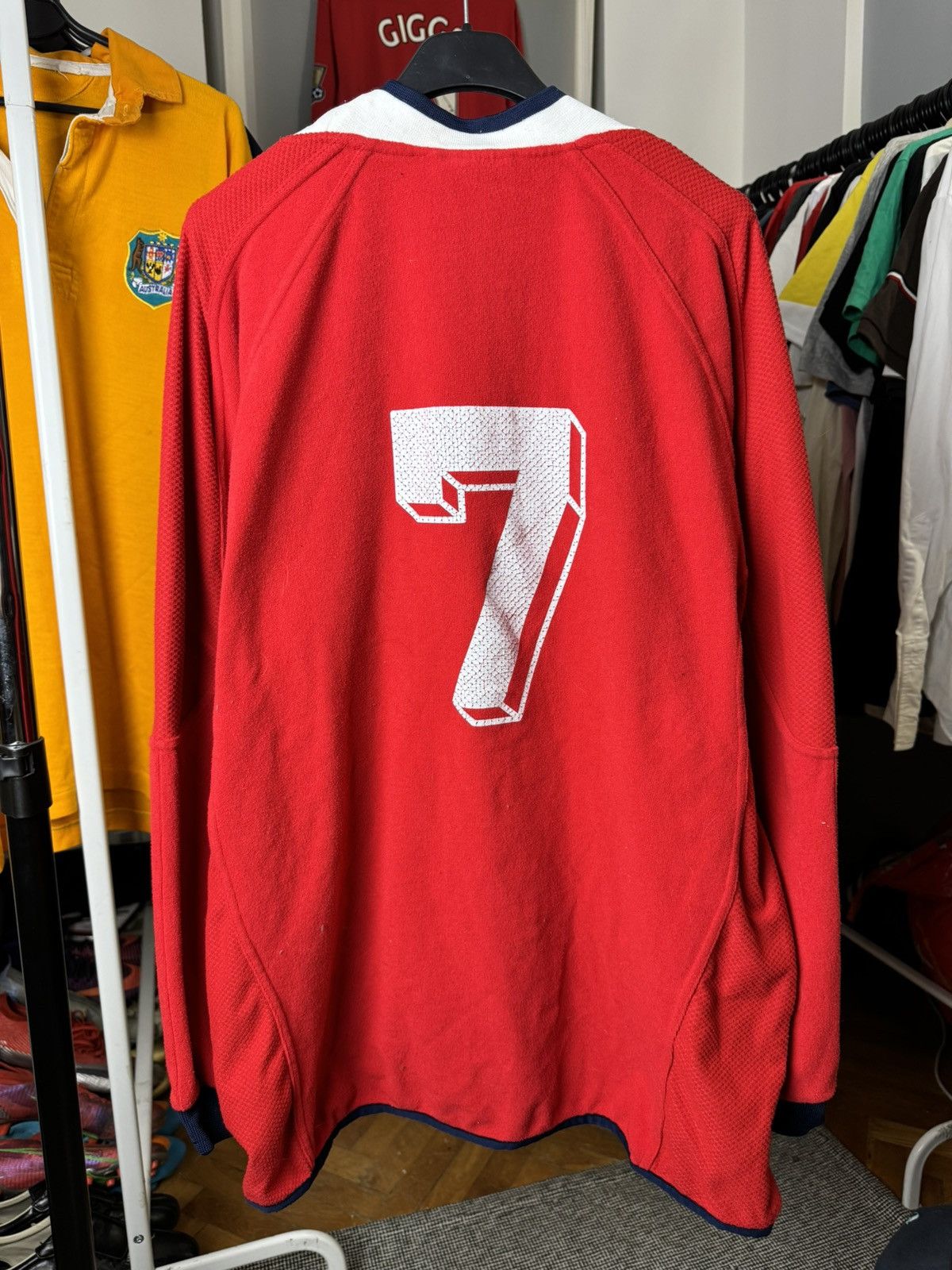 Umbro × Vintage Rare vintage Norway umbro soccer jersey y2k Size US L / EU 52-54 / 3 - 8 Thumbnail