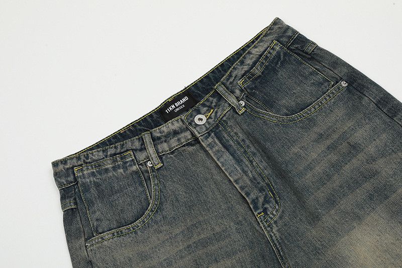 Jean American high street style Vibe distressed washed jeans Size US 32 / EU 48 - 3 Thumbnail