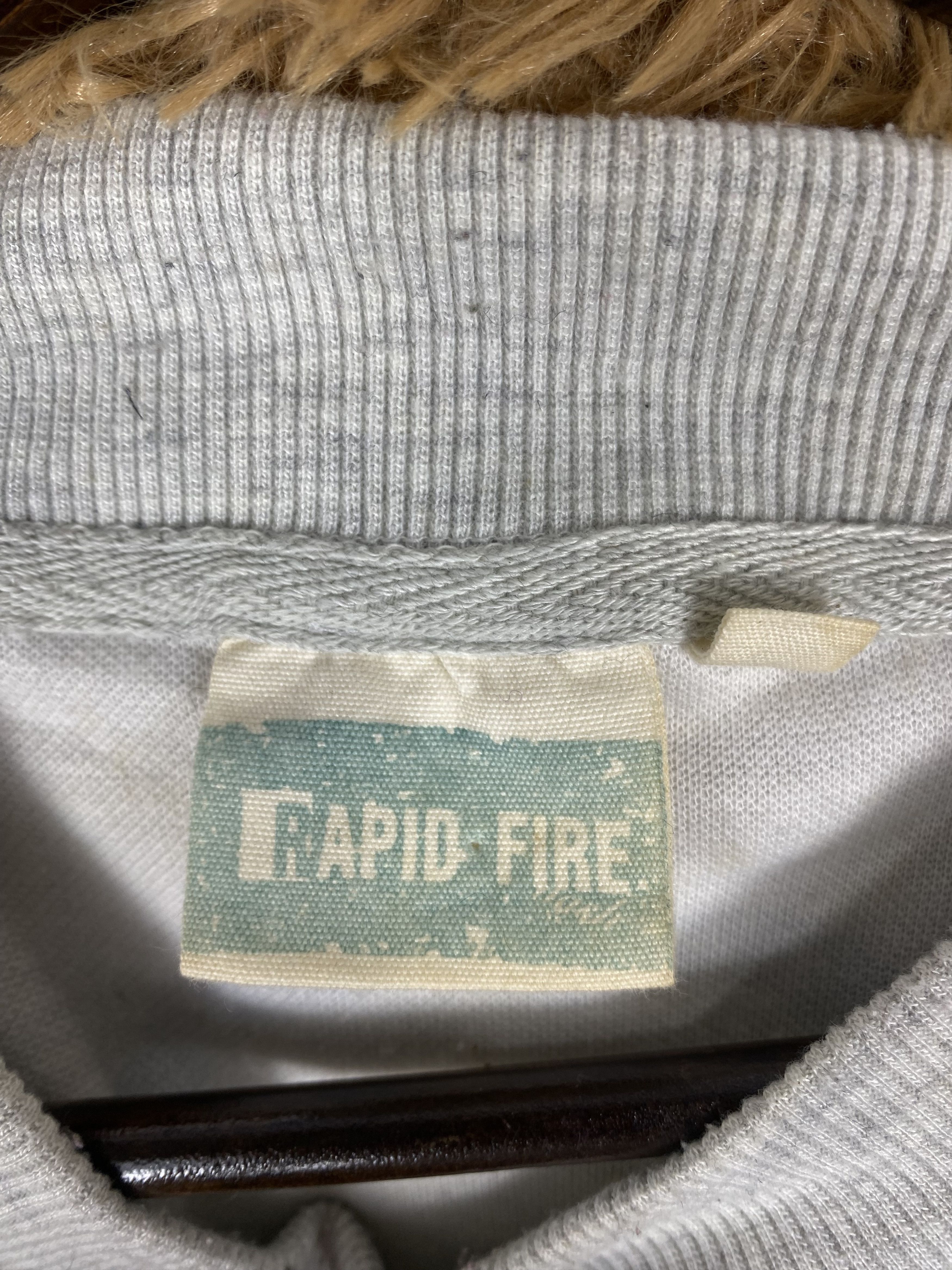 Japanese Brand Vintage Rapid Fire Sukajan Sweatshirts DJ1035 Size US L / EU 52-54 / 3 - 8 Thumbnail
