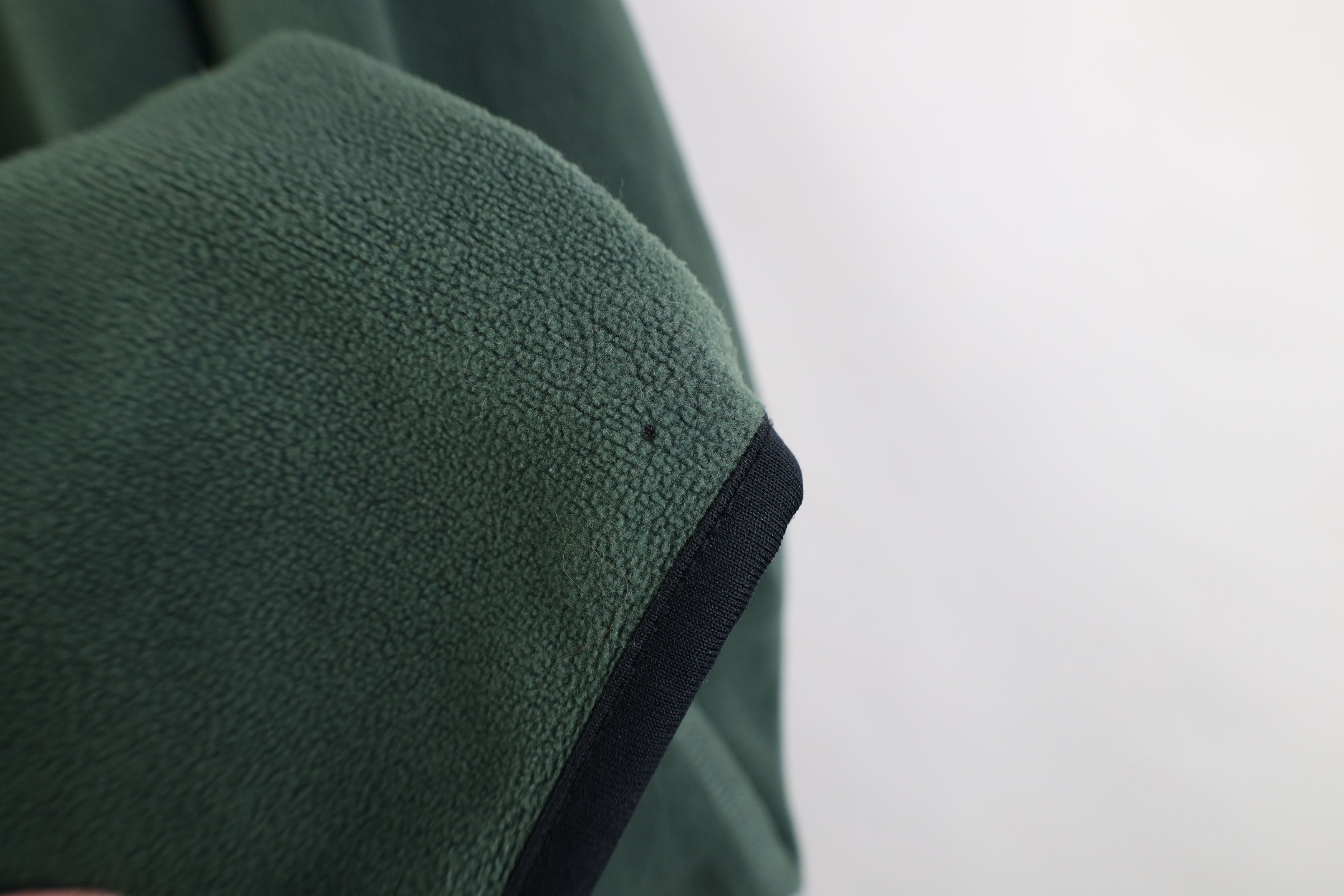 Vintage Vintage 90s Y2K Streetwear Blank Fleece Sweater Green Size US M / EU 48-50 / 2 - 6 Thumbnail