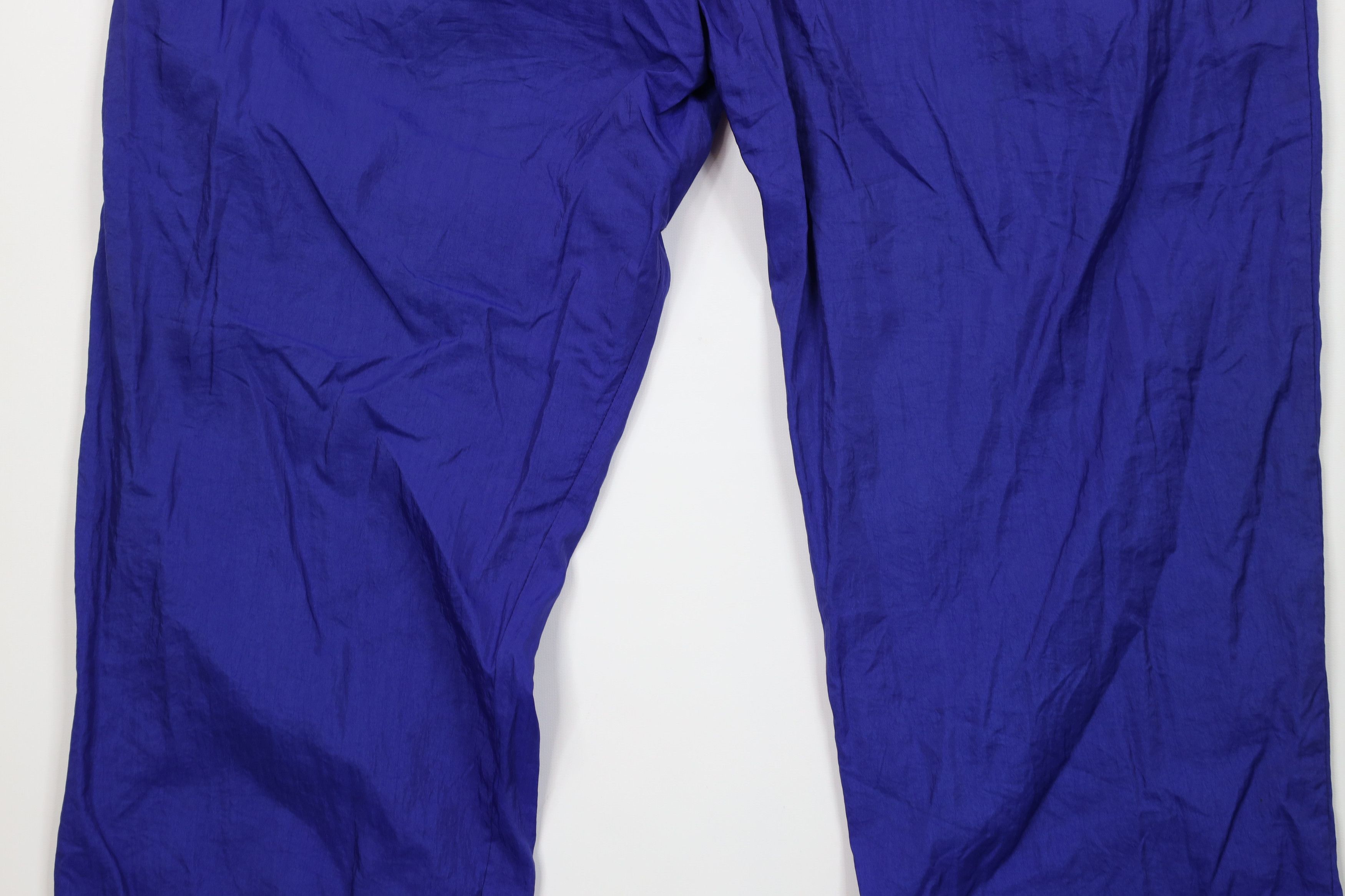 Reebok Vintage 90s Reebok Windbreaker Joggers Pants Blue Nylon Size US 38 / EU 54 - 10 Thumbnail