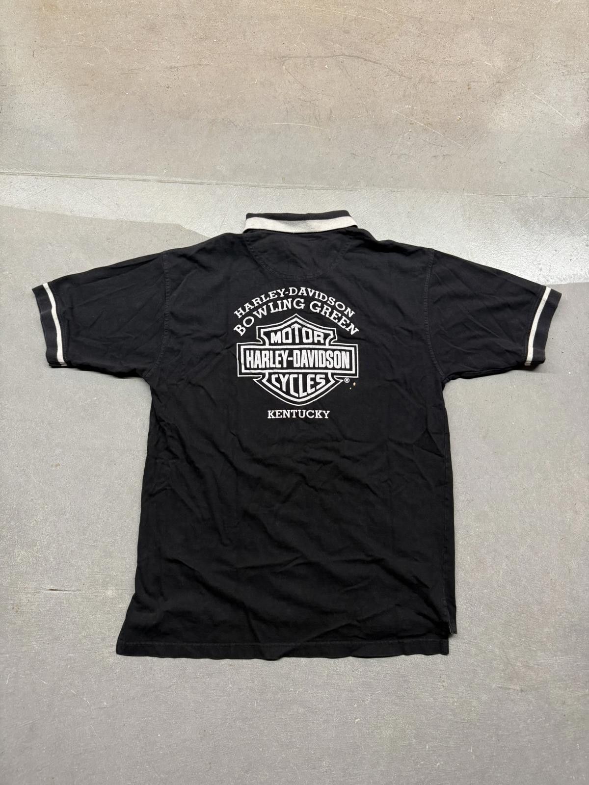 Harley Davidson Vintage Made in USA Harley Davidson Bowling Green,Kent Polo Size US L / EU 52-54 / 3 - 7 Thumbnail