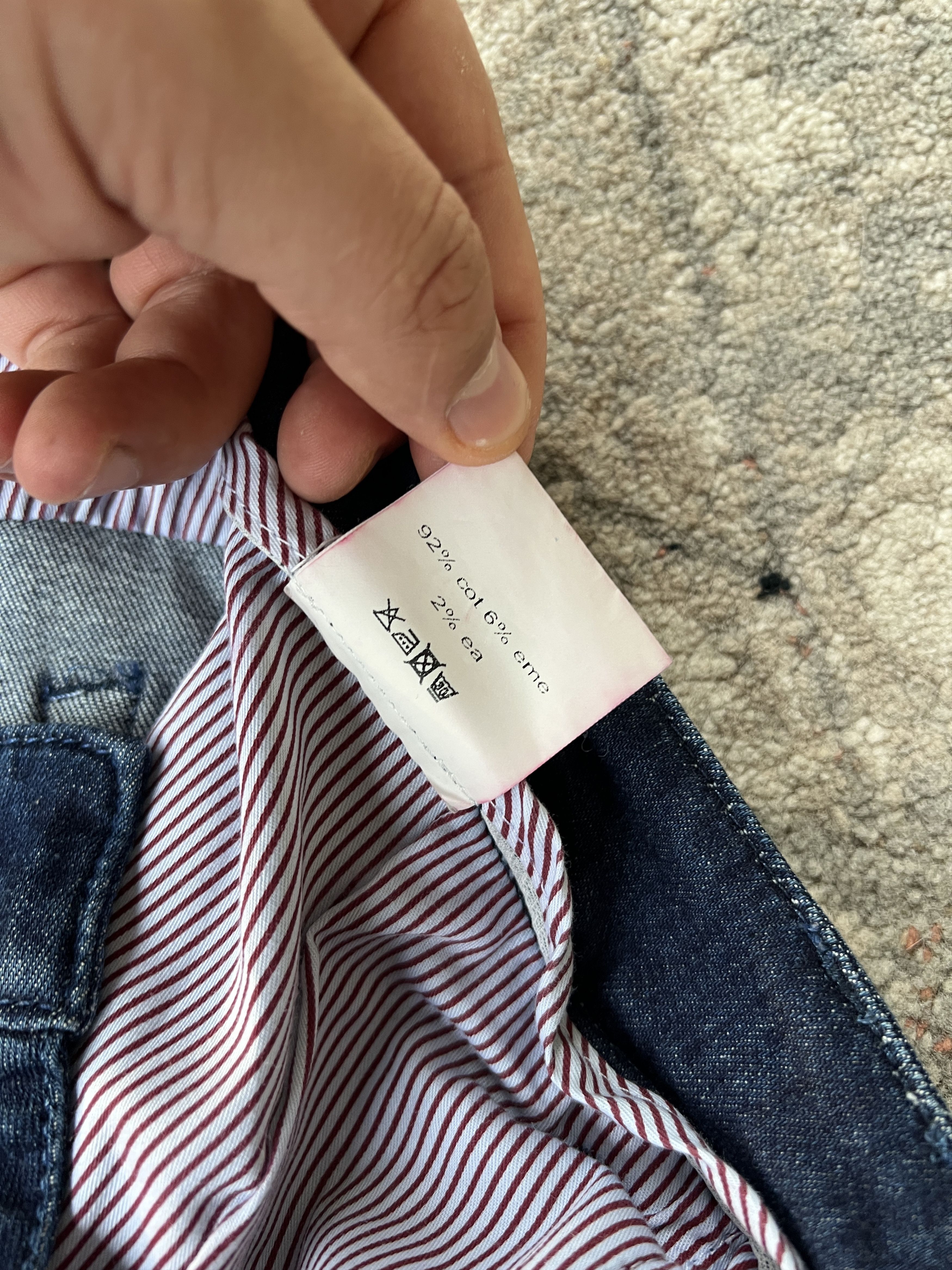 Designer Portofino Jeans Size US 34 / EU 50 - 7 Thumbnail