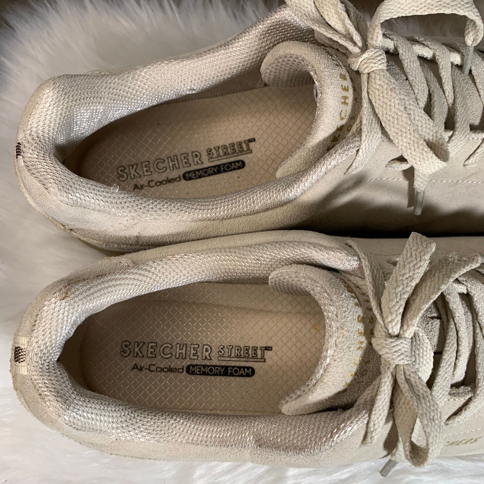 Other Skecher Street Leather Sneaker Size 11 Color Light Tan Size US 11 / IT 41 - 4 Thumbnail