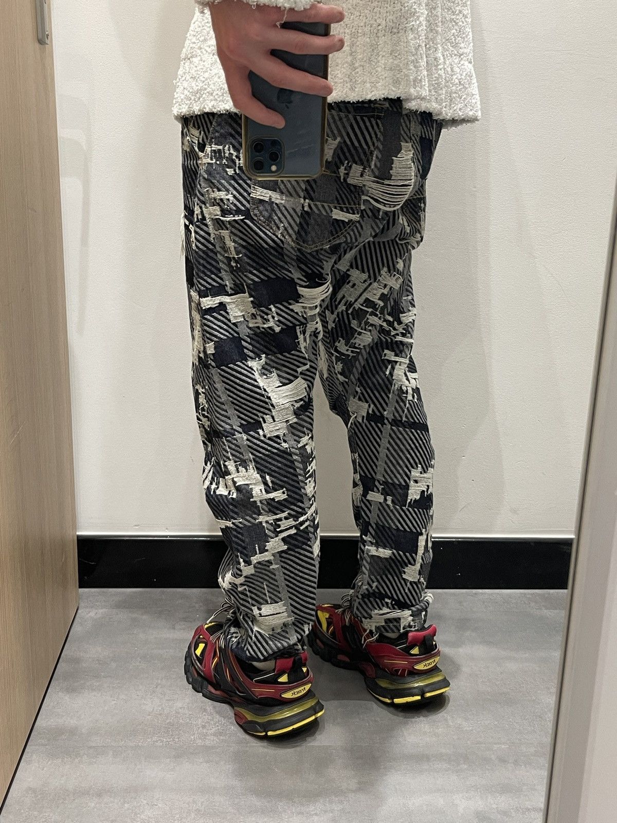Vivienne Westwood Vivienne Westwood Patched Stitched Denim Riding Pants Size US 32 / EU 48 - 8 Thumbnail