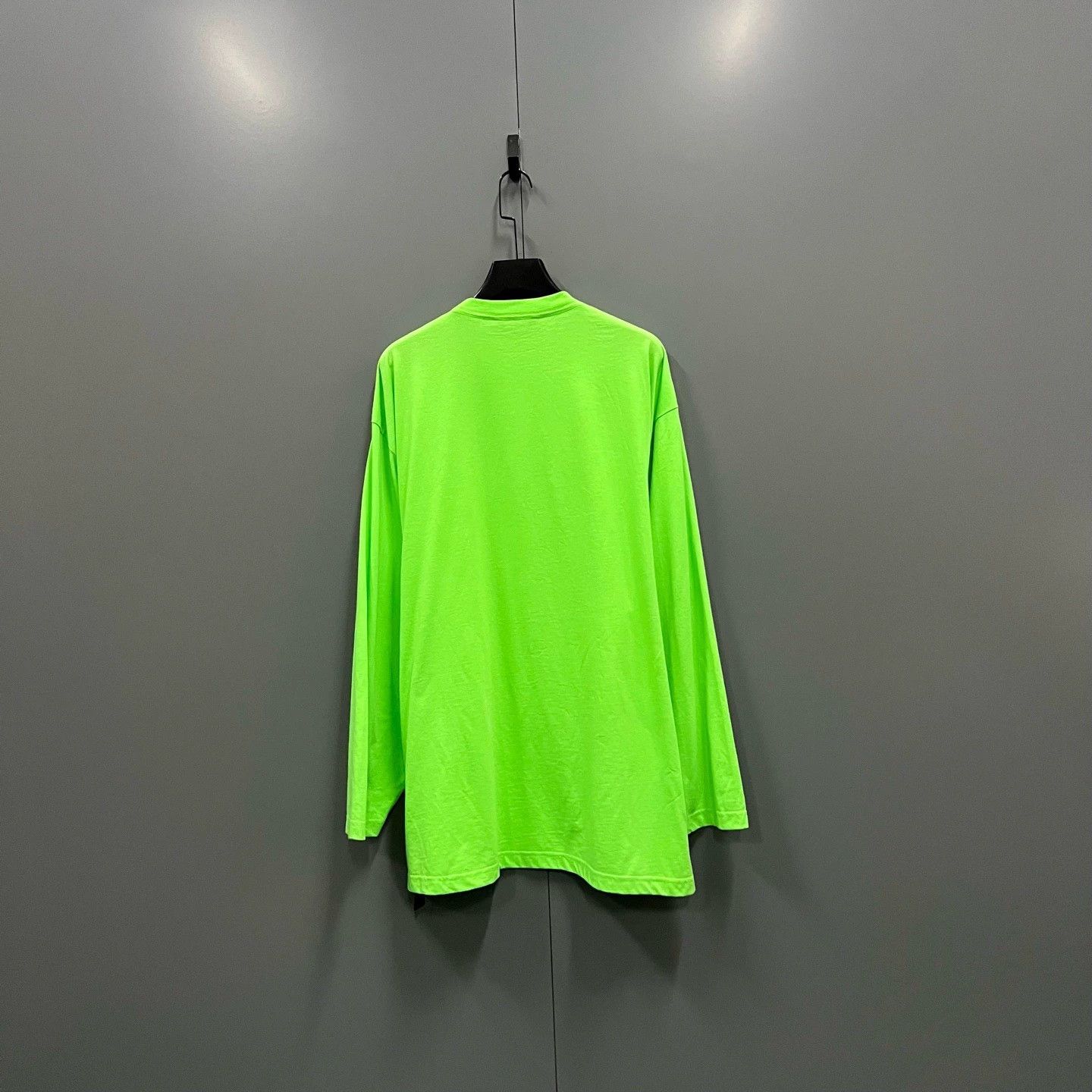 Balenciaga Balenciaga fluorescent green long-sleeved shirt Size US XS / EU 42 / 0 - 2 Thumbnail