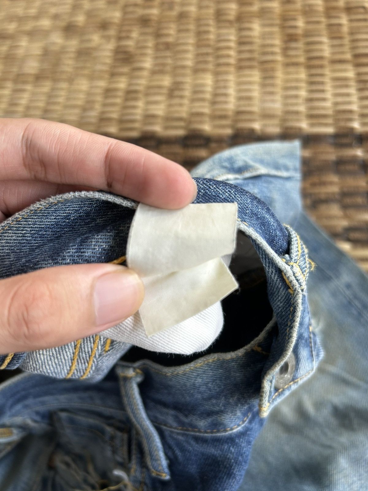 Japanese Brand × Kapital × Vintage Japanese Salvedge Vintage Distressed Denim Jeans Size US 29 - 15 Thumbnail