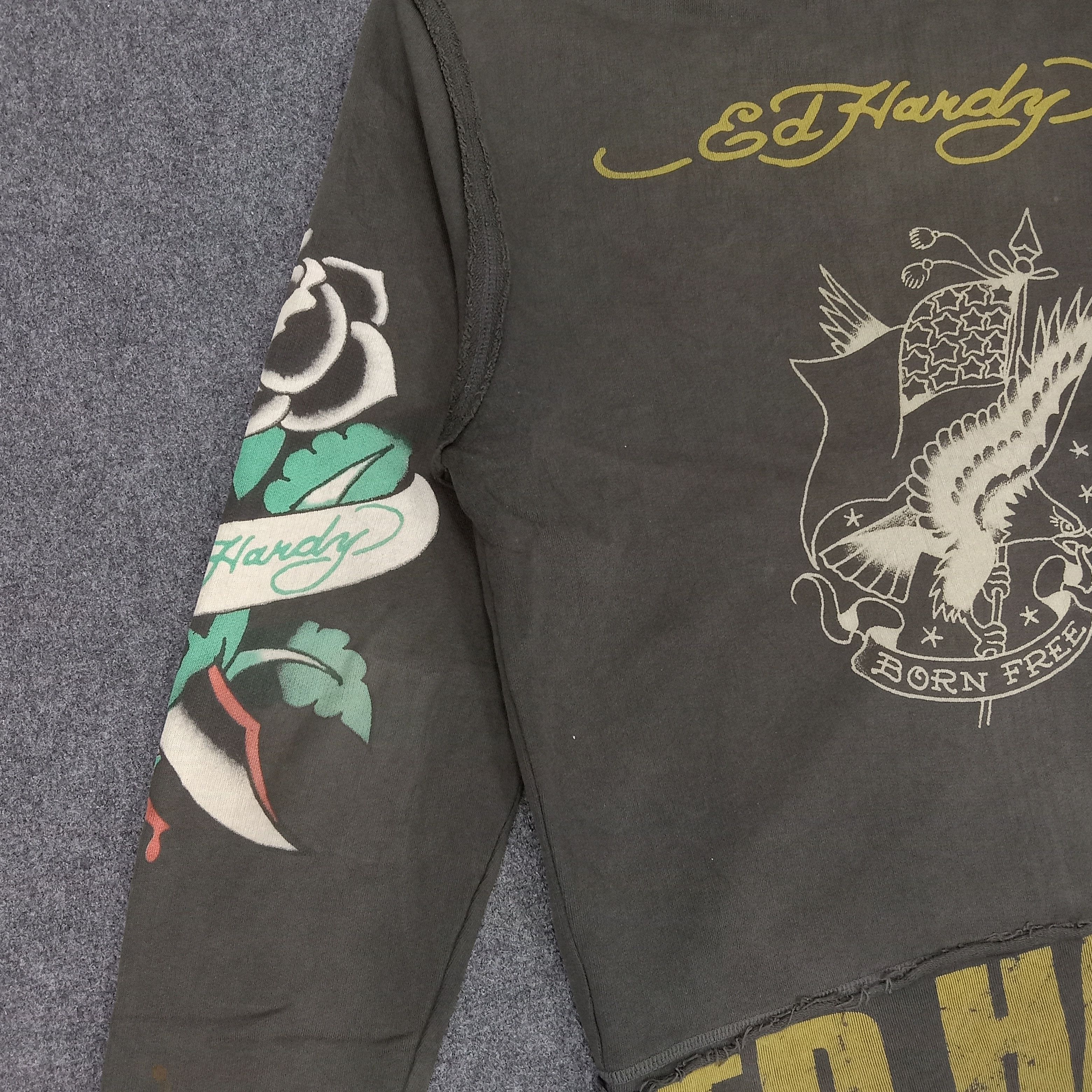 Christian Audigier × Ed Hardy × Vintage ED HARDY Designer Christian Audigier Sweaters Size US M / EU 48-50 / 2 - 9 Thumbnail