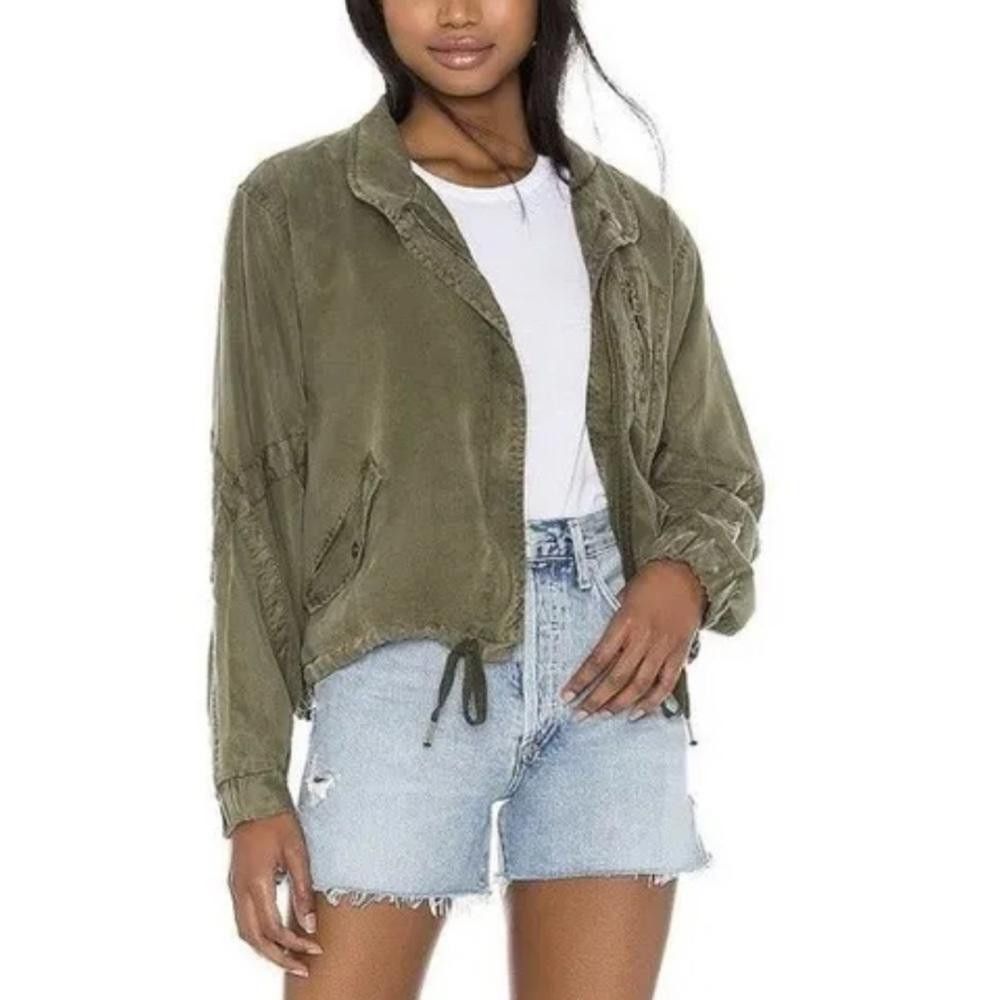 Designer Young Fabulous & Broke l Zippered Utility/Bomber Jacket XS Size XS / US 0-2 / IT 36-38 - 3 Thumbnail