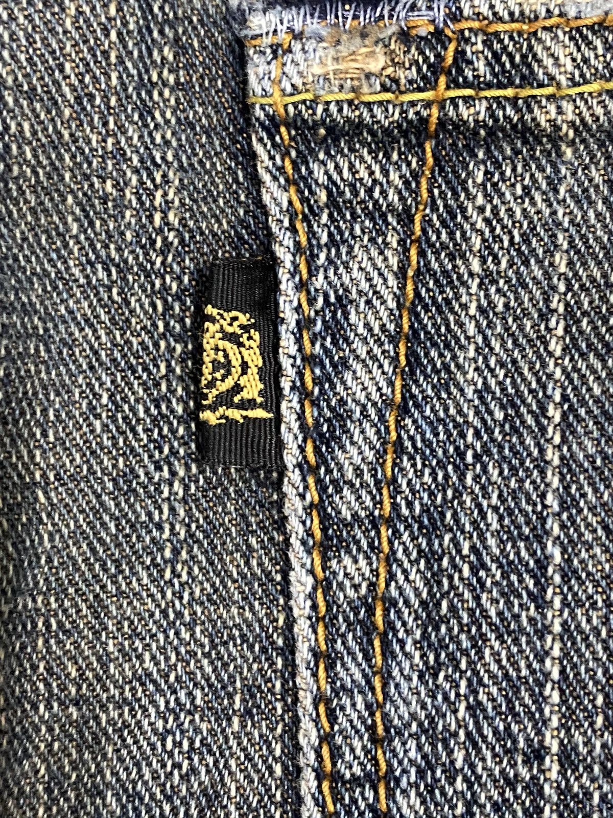 Japanese Brand Vintage Japanese Brands Mud Wash Distressed Loose Jeans Size US 36 / EU 52 - 15 Thumbnail