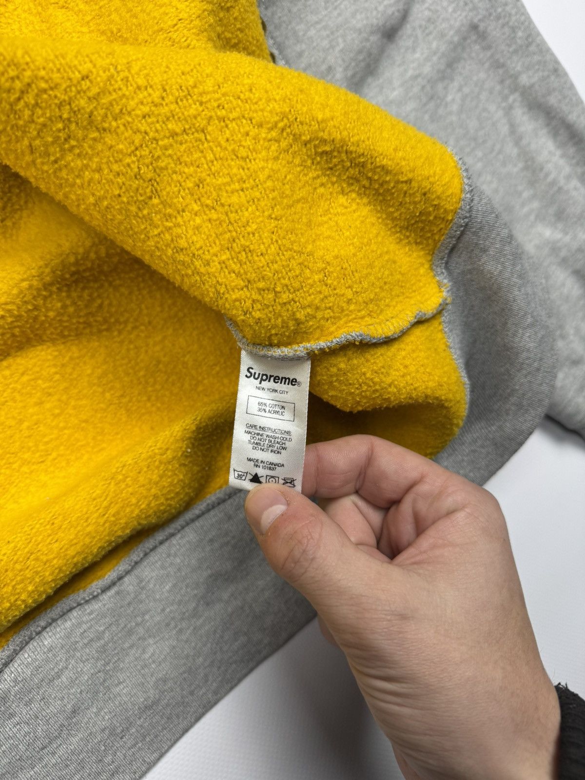 Supreme Supreme Mini Logo Zip Hoodie Size US XL / EU 56 / 4 - 16 Thumbnail