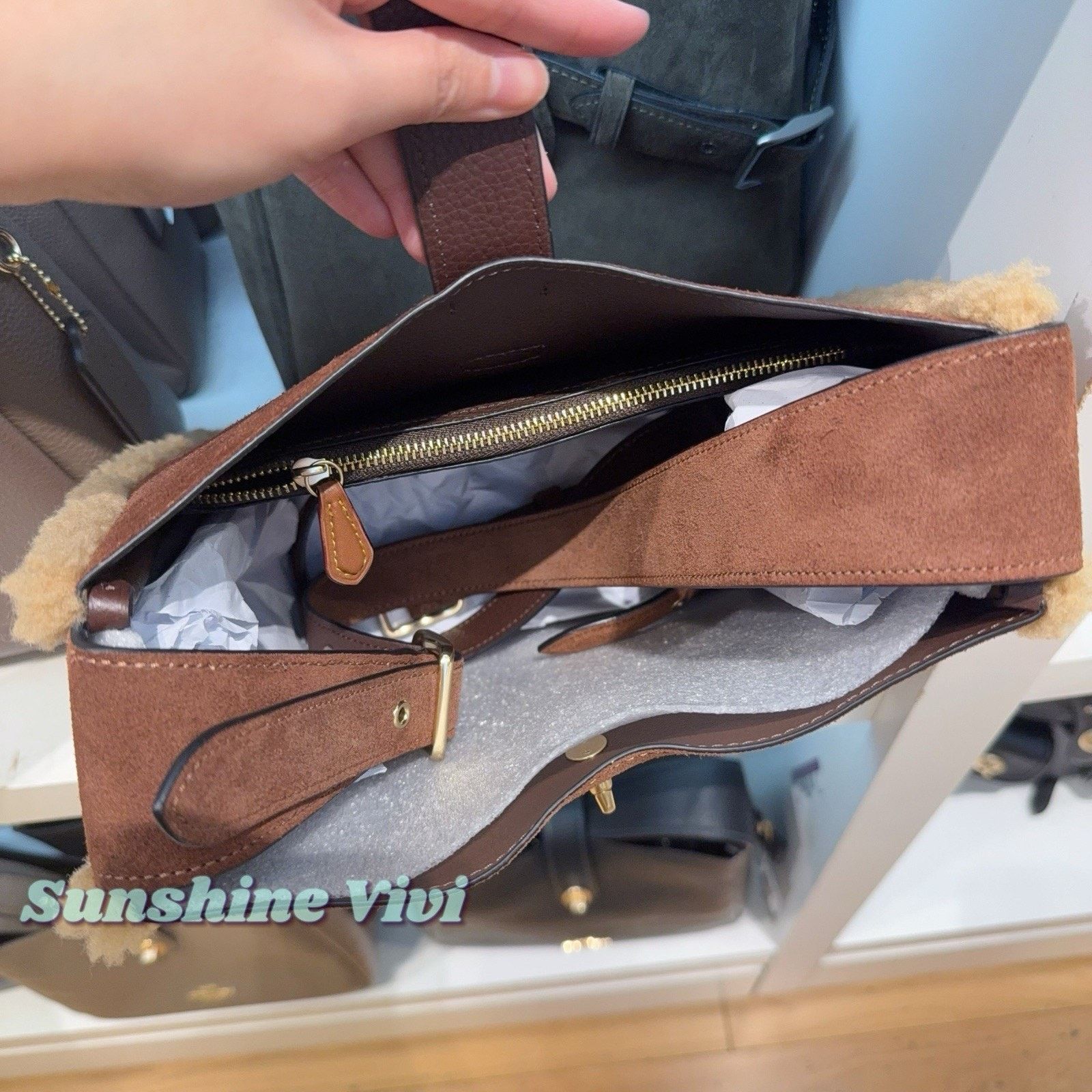 Coach NWT Coach CCZ26 Hadley Convertible Crossbody Bag Brown Size ONE SIZE - 5 Thumbnail