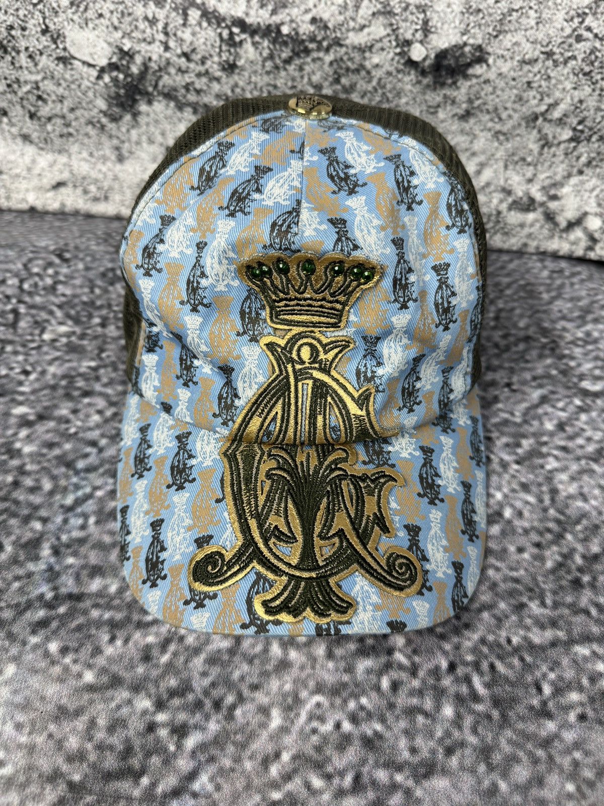 Christian Audigier Christian Audigier Baseball Cap Hat Crown Ed Hardy Style Size ONE SIZE - 3 Thumbnail