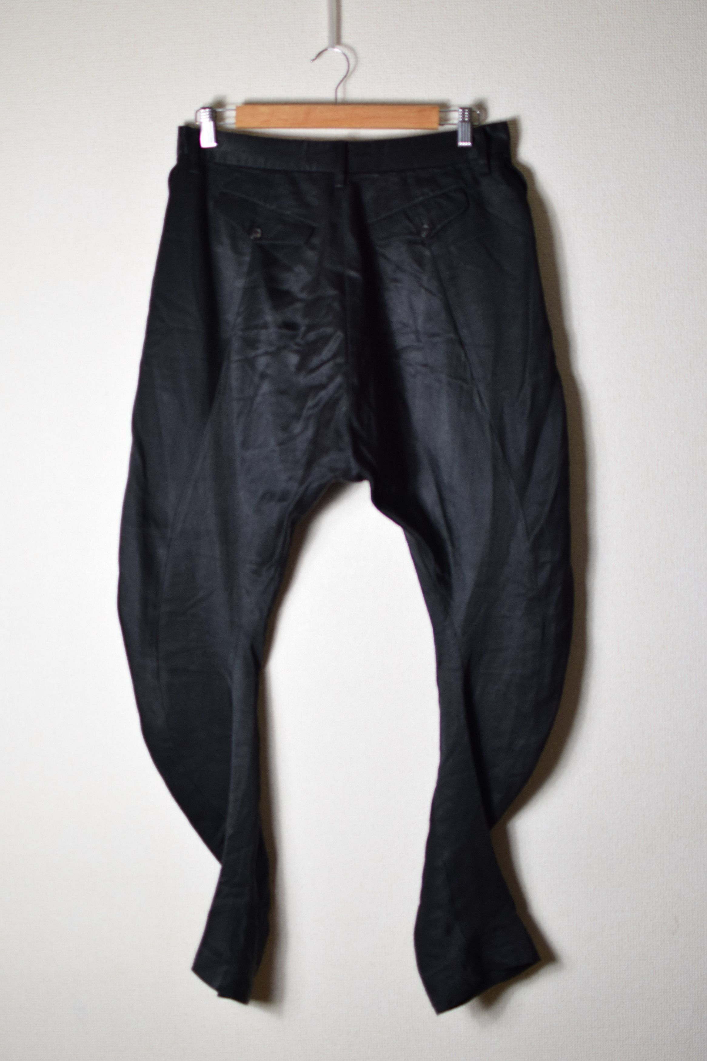 Julius Black Twisted Trousers