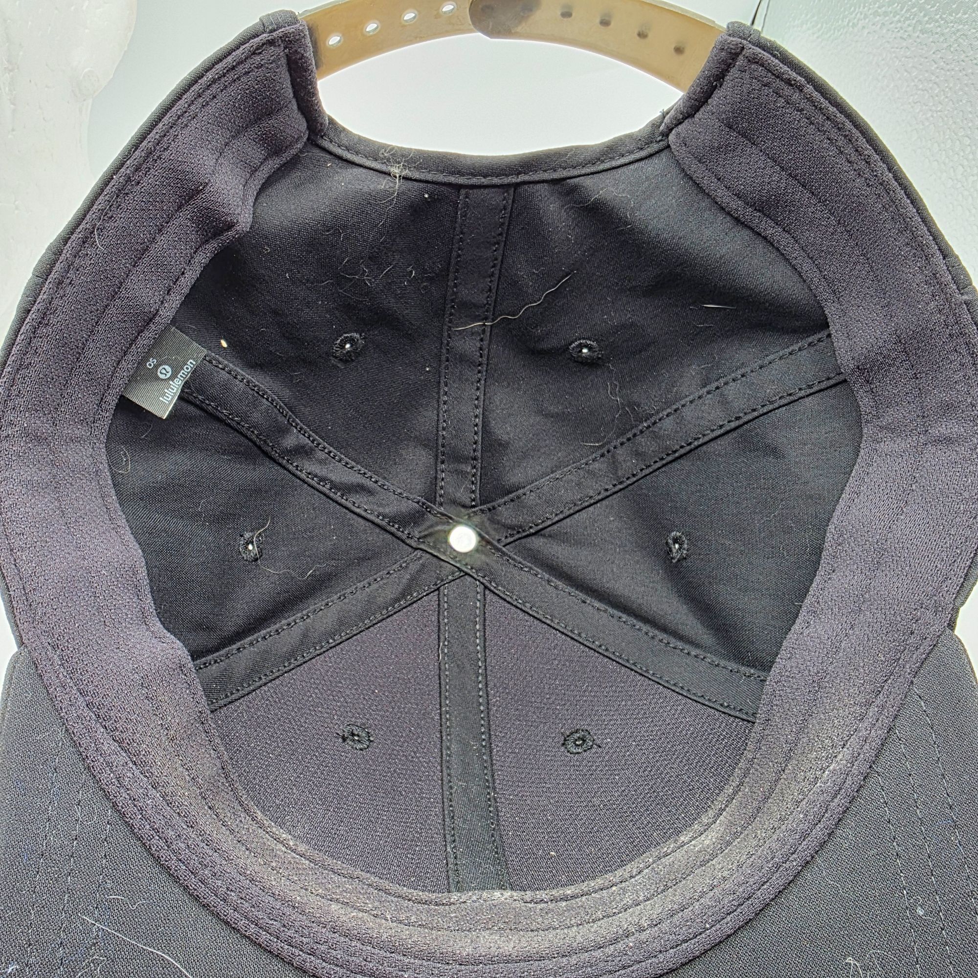 Lululemon Lululemon Black Adjustable Snapback Hat Unisex OS Classic Fi Size ONE SIZE - 7 Thumbnail
