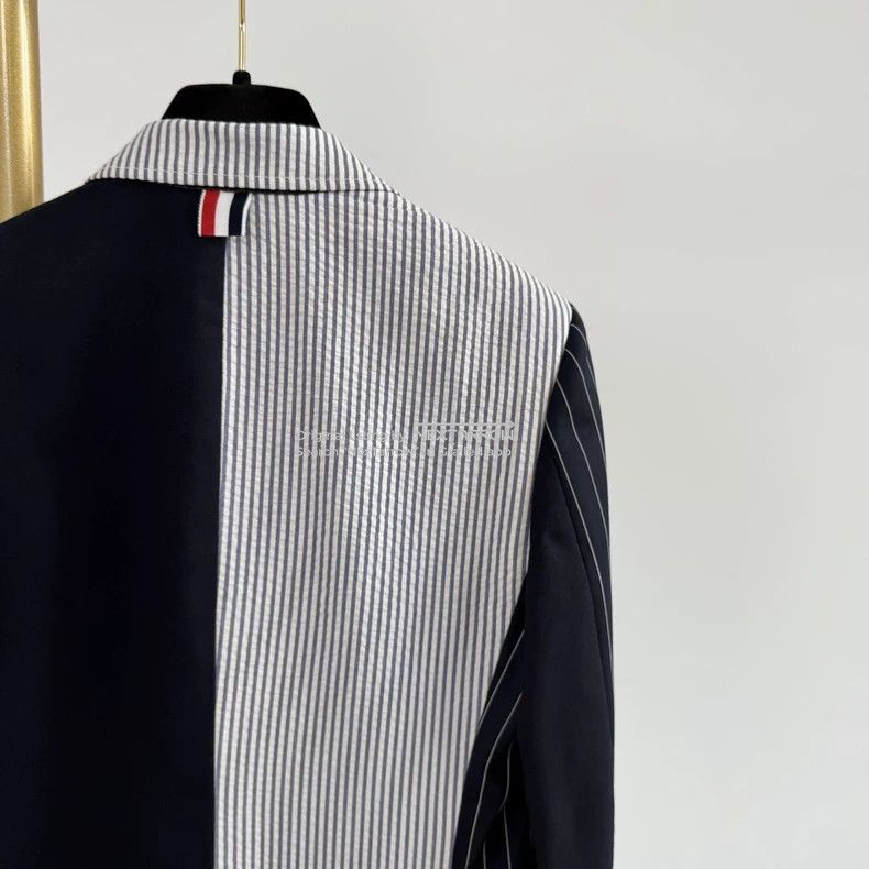 Thom Browne Thom Browne Multi Striped Colorblock Blazer Size 38 3 Size 38R - 5 Thumbnail
