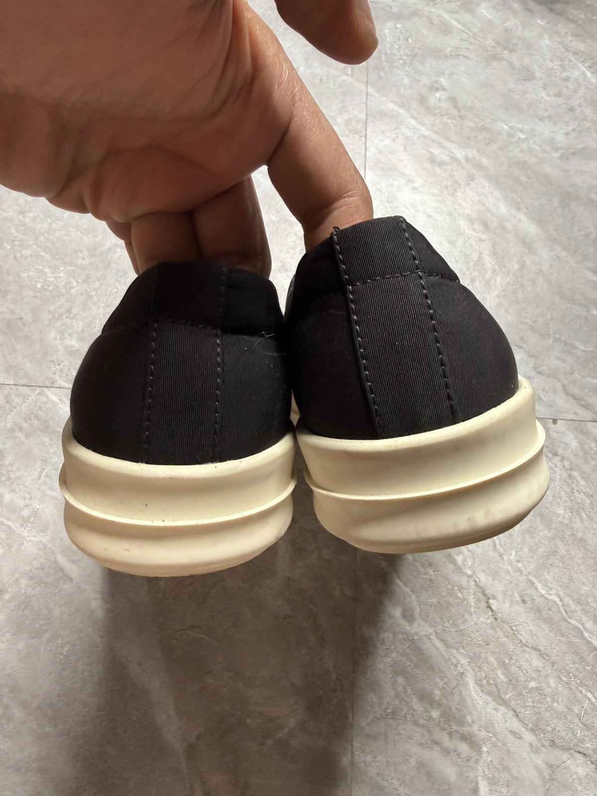 Rick Owens Drkshdw Rick Owens Drkshdw Nylon Low Top Boat Sneakers Size US 5 / IT 35 - 5 Thumbnail