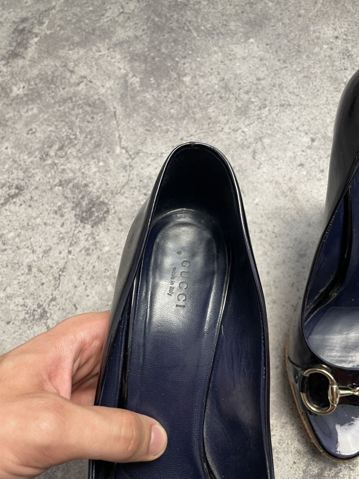 Gucci Gucci dark purple Heels Size US 10 / IT 40 - 11 Thumbnail