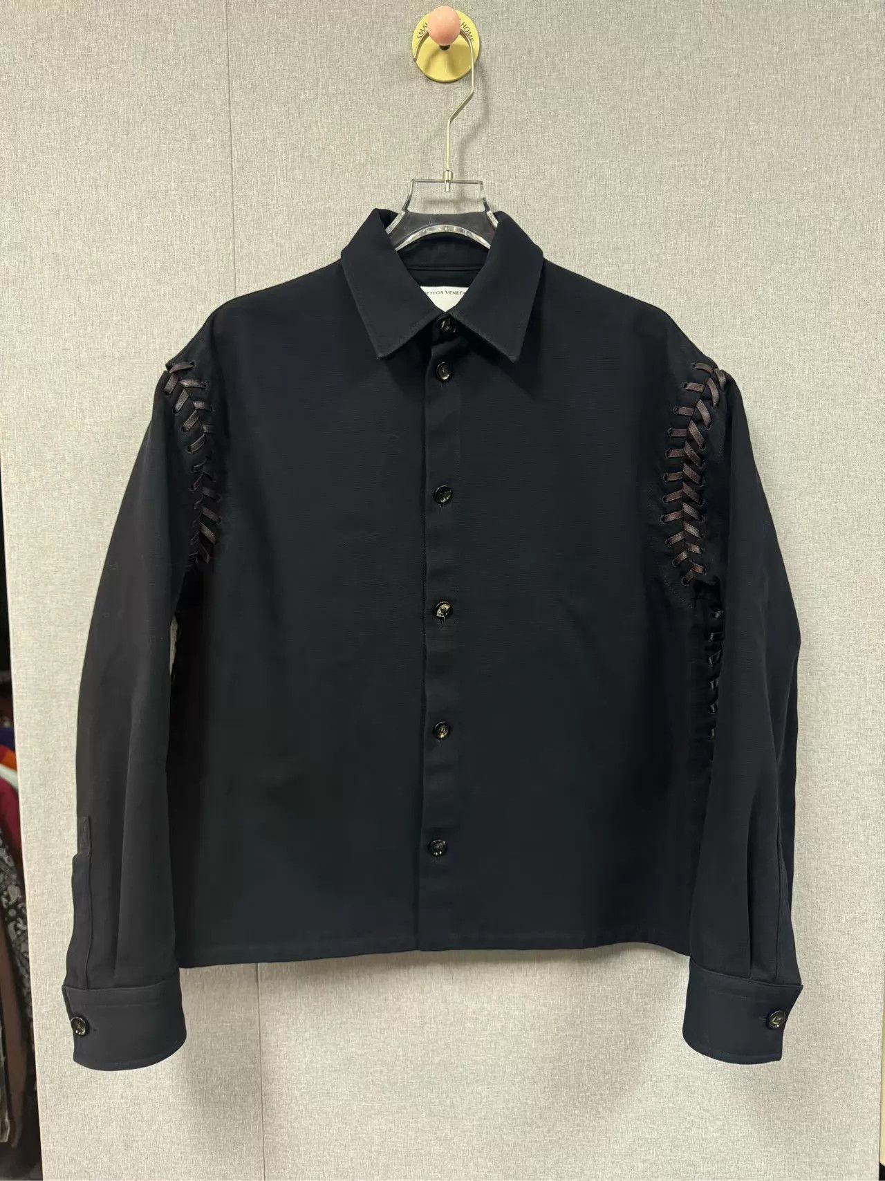 Bottega Veneta Bv Wicker Weave Jacket 48 Worn once like new Size US M / EU 48-50 / 2 - 1 Thumbnail