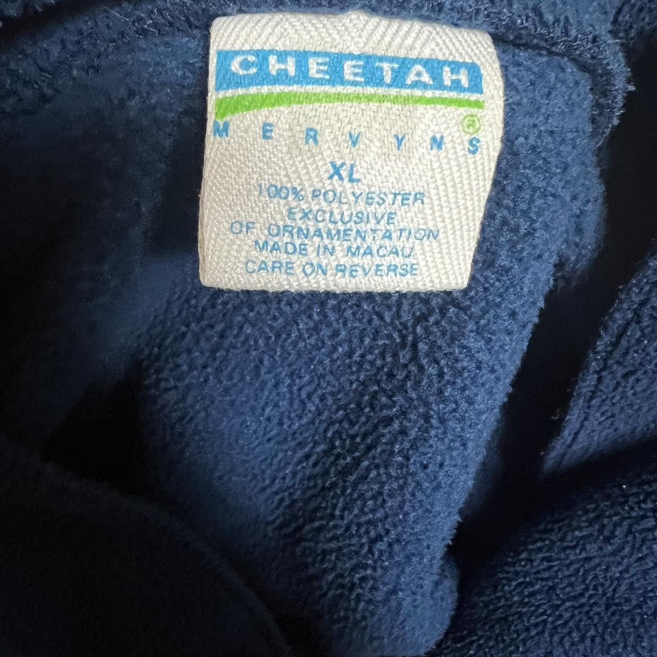 Other Vintage Cheetah Fleece Blank Quarter Zip Size US XL / EU 56 / 4 - 4 Thumbnail