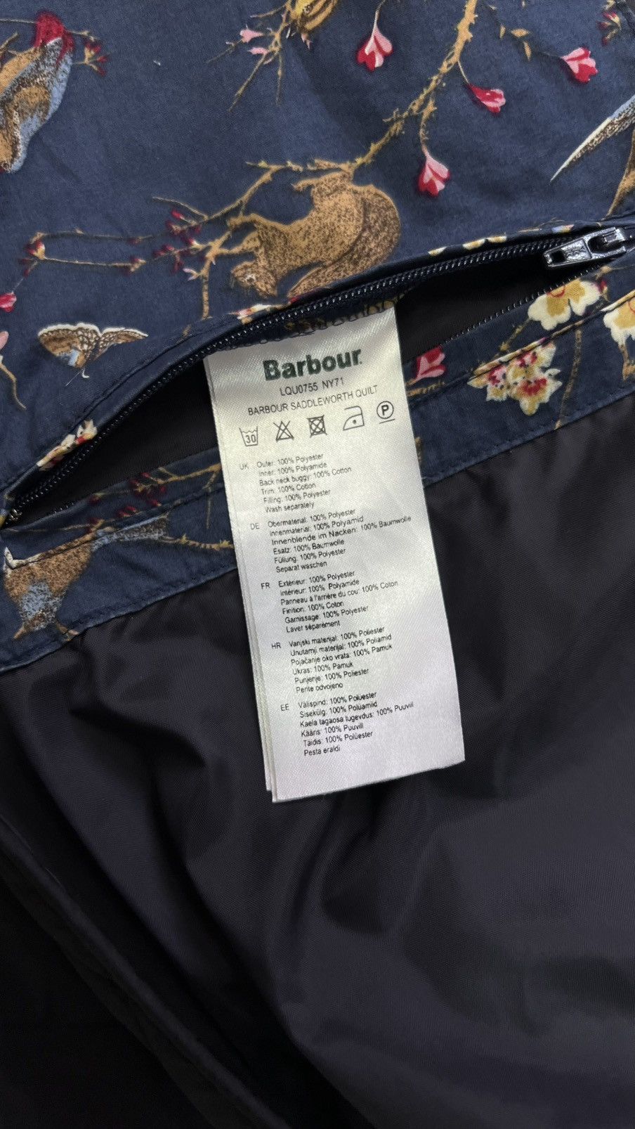 Barbour Barbour International Women’s Saddleworth Quilted Jacket Size M / US 6-8 / IT 42-44 - 11 Thumbnail