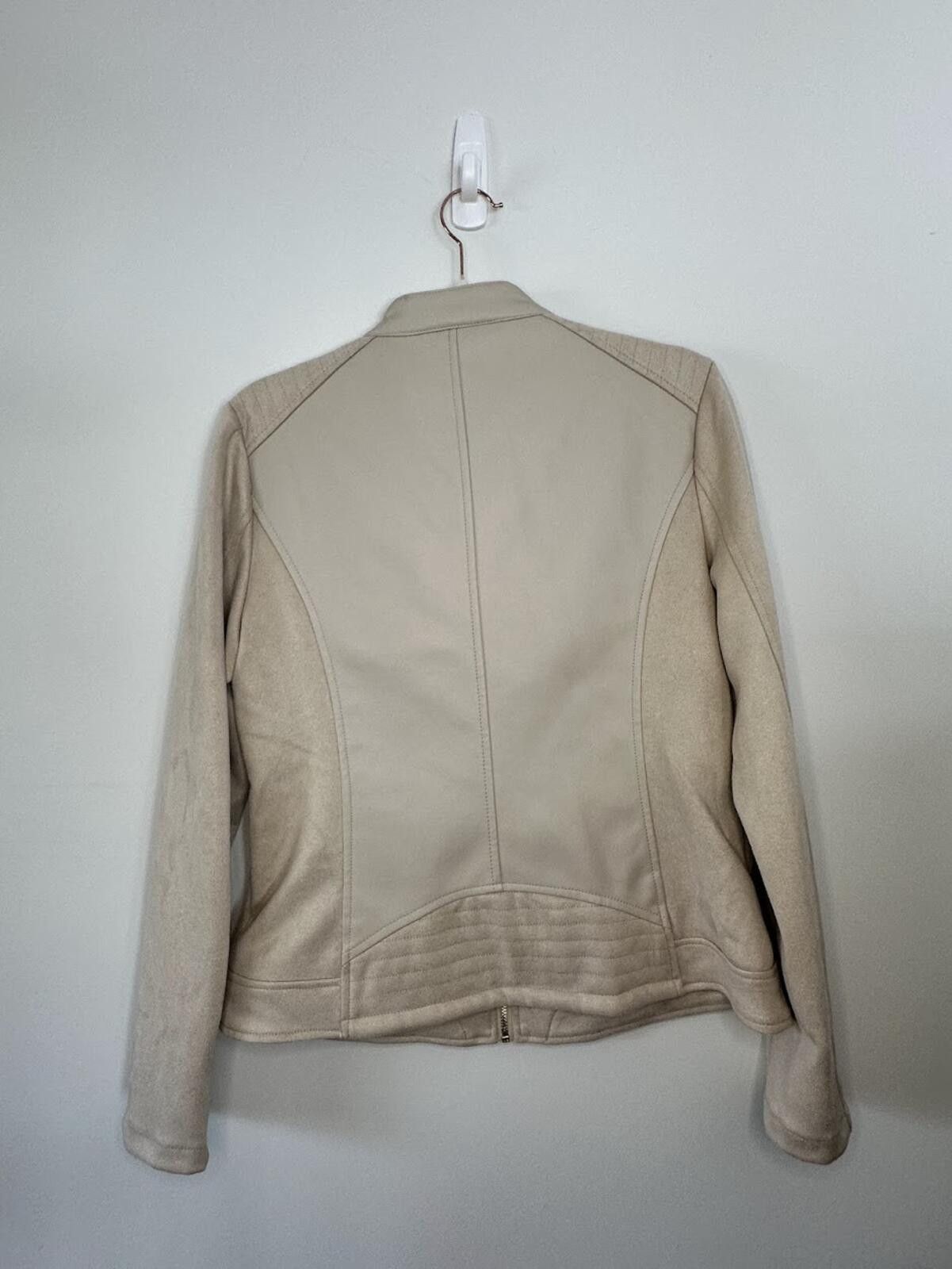 Other Marc New York Faux Leather Biker Jacket - Sz. M Size M / US 6-8 / IT 42-44 - 2 Thumbnail