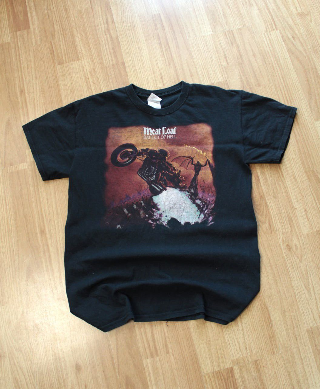 Band Tees 🔥 Meat Loaf Bat Out Of Hell Album Tour Vintage T Shirt Rock Size US M / EU 48-50 / 2 - 1 Thumbnail