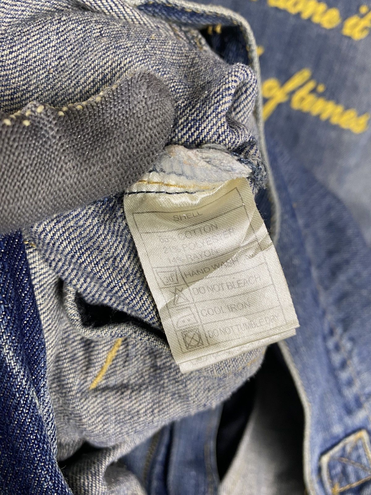 Japanese Brand Junglestorm Vintage Denim Jacket Embroidery Zip Up Japanese Size US M / EU 48-50 / 2 - 11 Thumbnail