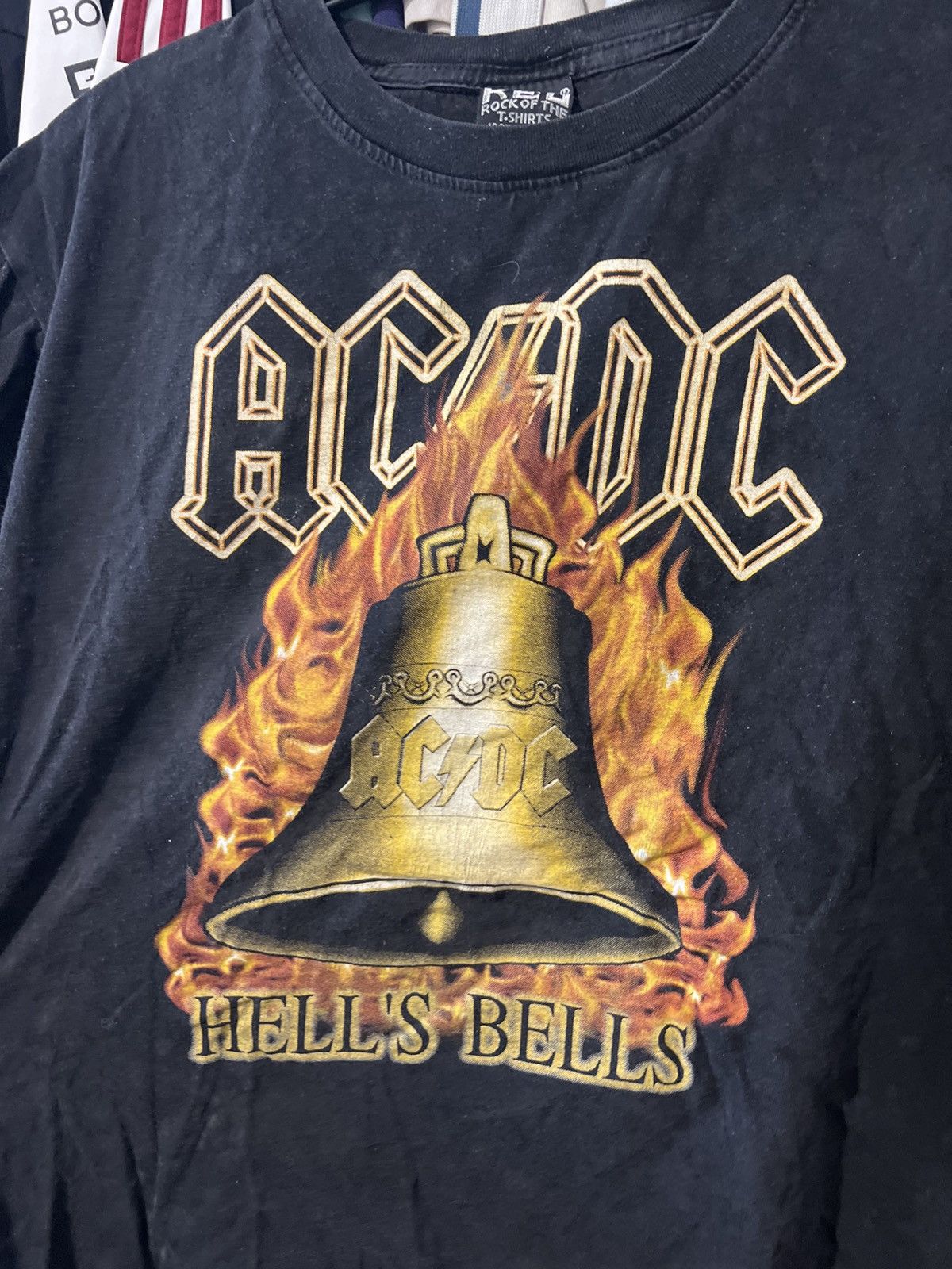 Band Tees VINTAGE AC DC HELL’S BELLS HEABY METAL AOP TOUR BAND TEE Size US L / EU 52-54 / 3 - 4 Thumbnail