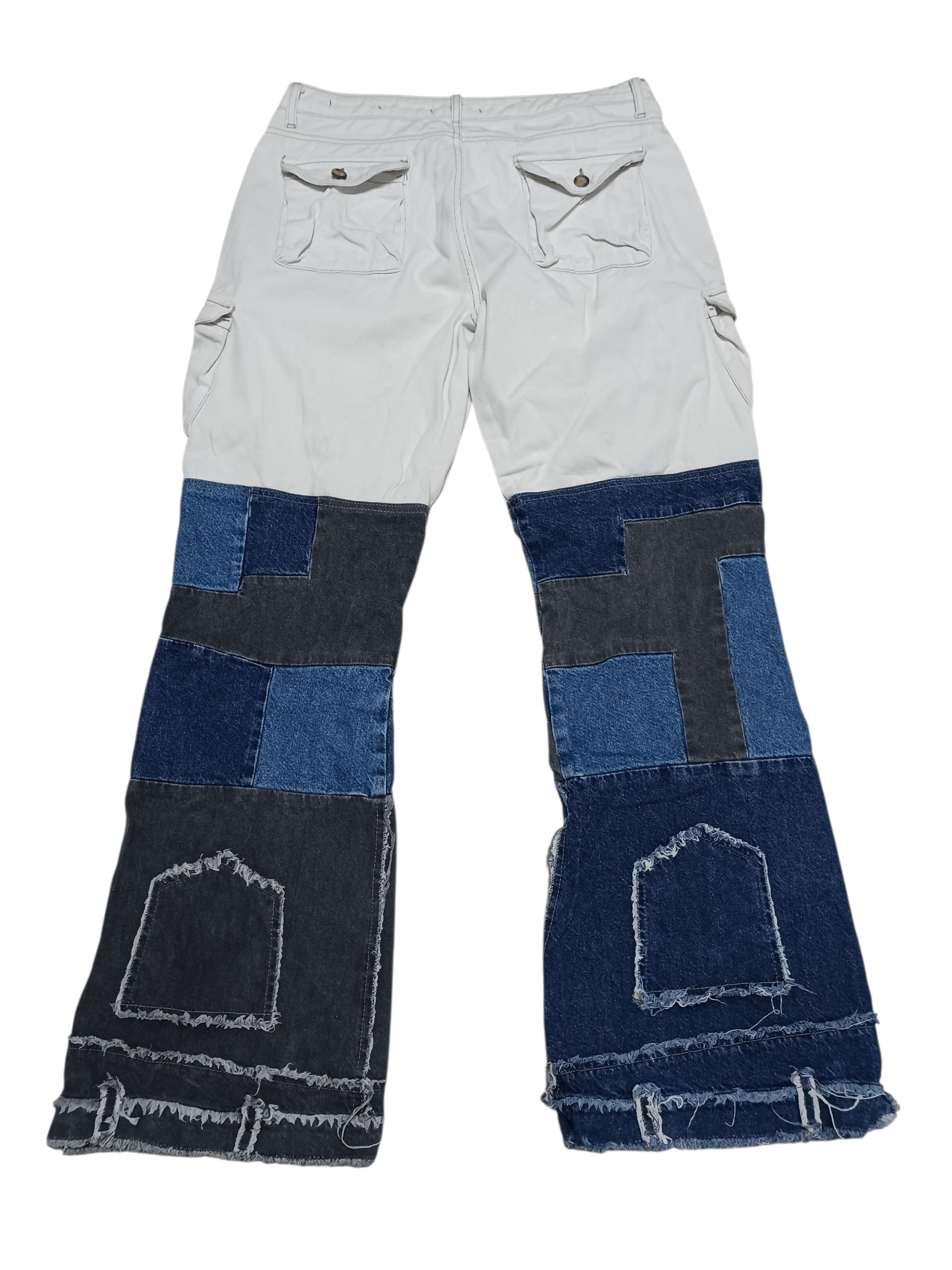Jaded London JADED LONDON FIRE FLARED AVANT GARDE JEANS DENIM Size US 32 / EU 48 - 4 Thumbnail