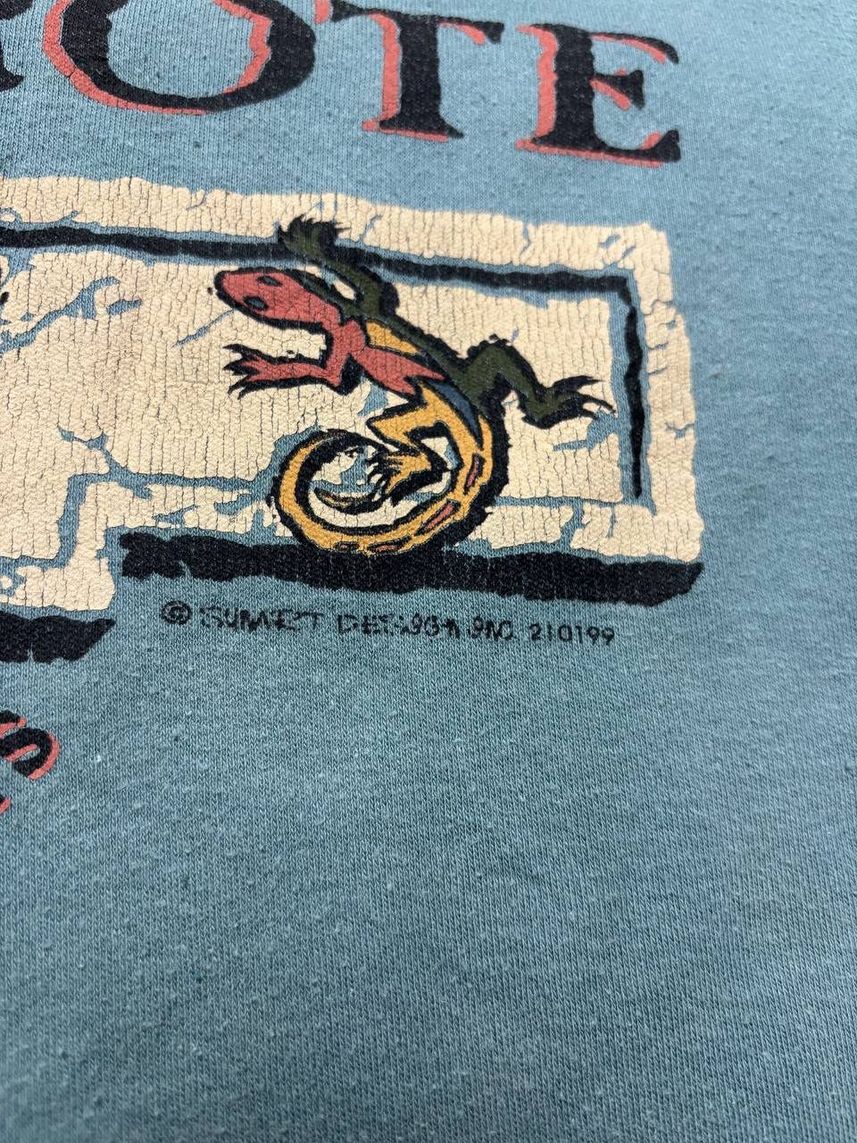 Vintage Vintage Y2K Lanzarote Lizard Maya 90s Style USA T shirt Size US M / EU 48-50 / 2 - 3 Thumbnail