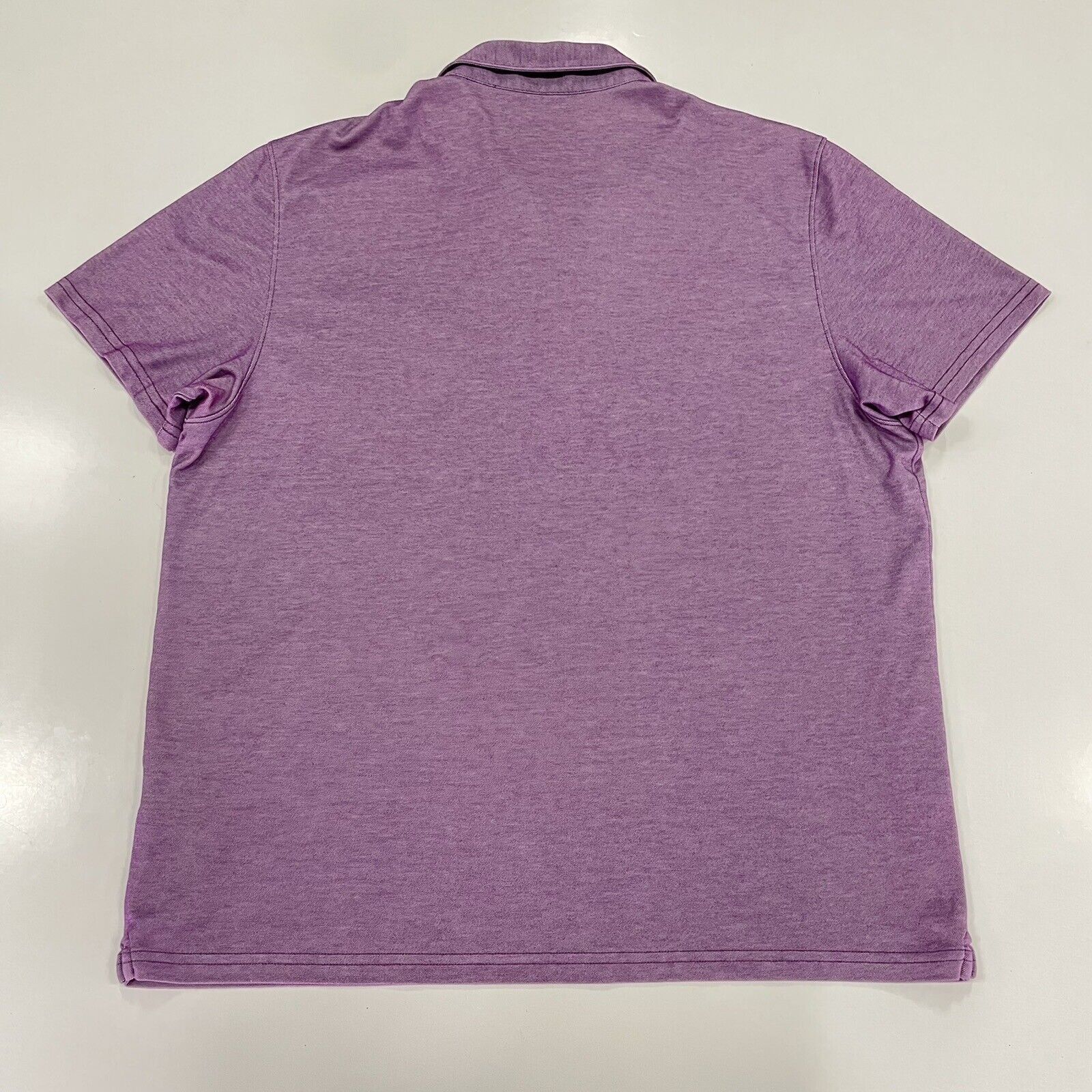 Zachary Prell Zachary Prell Men's Collar Polo Shirt Light Purple XL Peru Size US XL / EU 56 / 4 - 6 Thumbnail