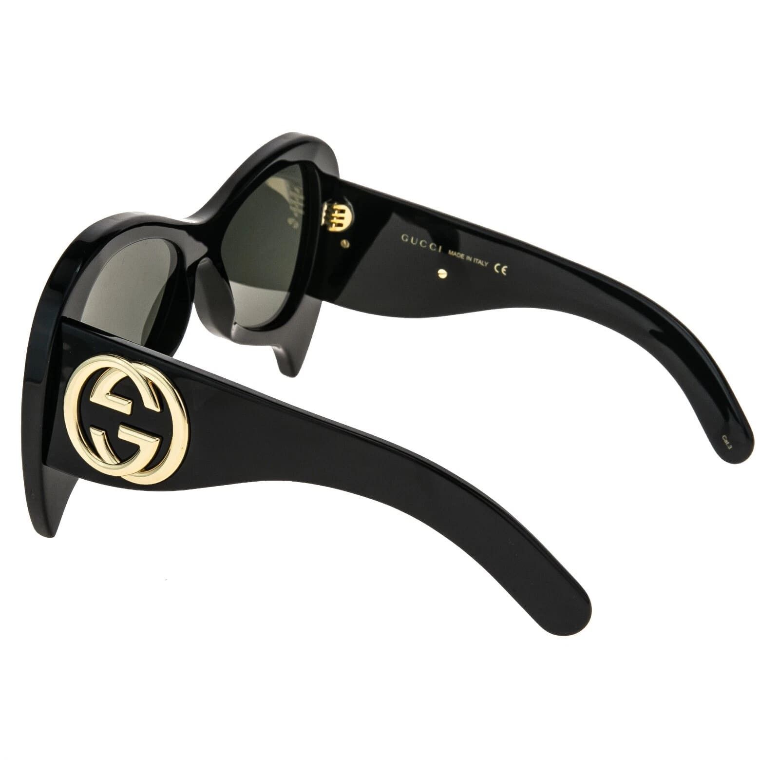 Gucci GUCCI GG0143S HOLLYWOOD FOREVER Mother Of Pearl 0143 002 Size ONE SIZE - 8 Thumbnail