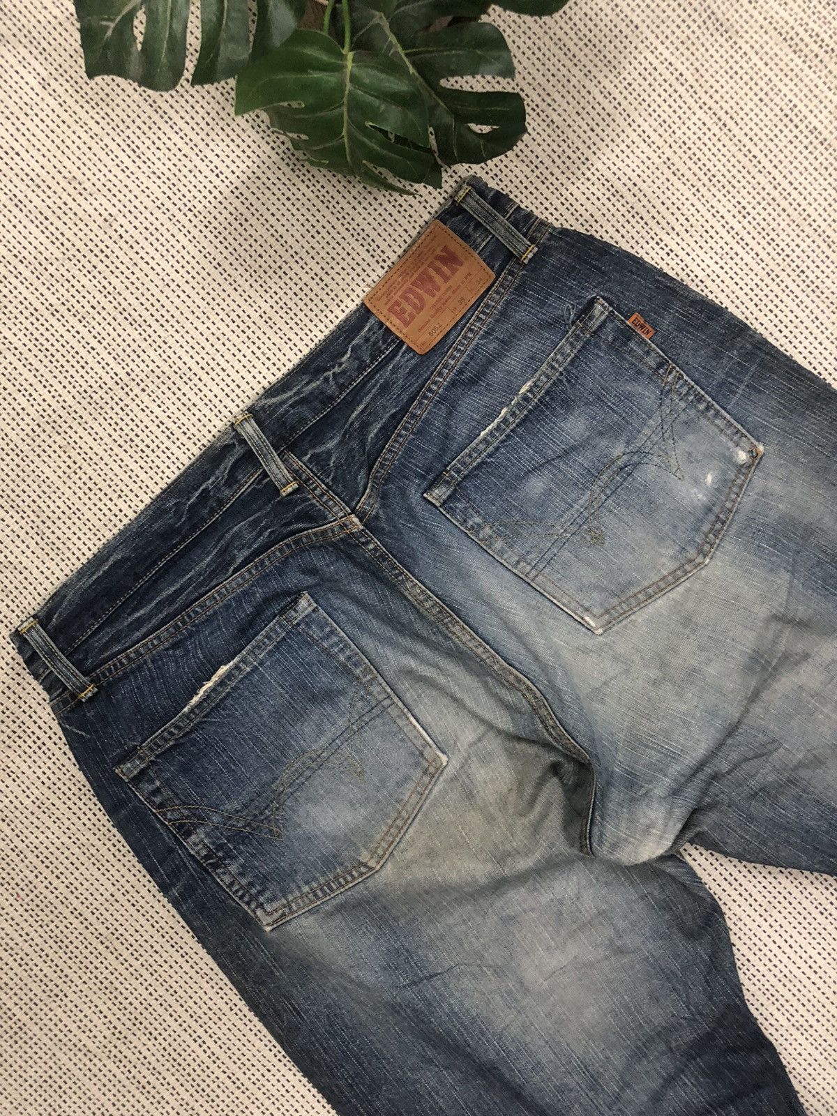 Edwin × Vintage Vintage Edwin Selvedge Denim W36 Size US 36 / EU 52 - 1 Thumbnail