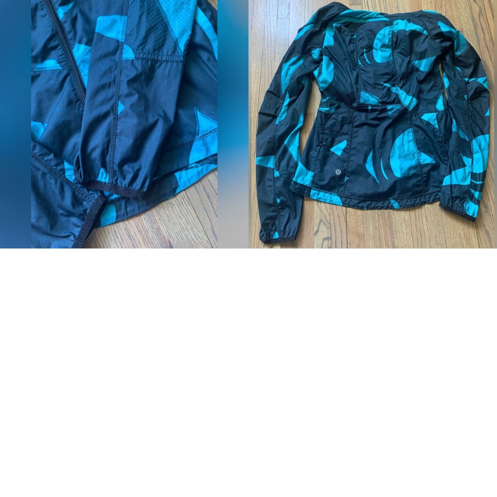 Lululemon Lululemon Backpack It Jacket Blue 2 Women Basic Jacket Polyester Peacock Blue Size XS / US 0-2 / IT 36-38 - 8 Thumbnail