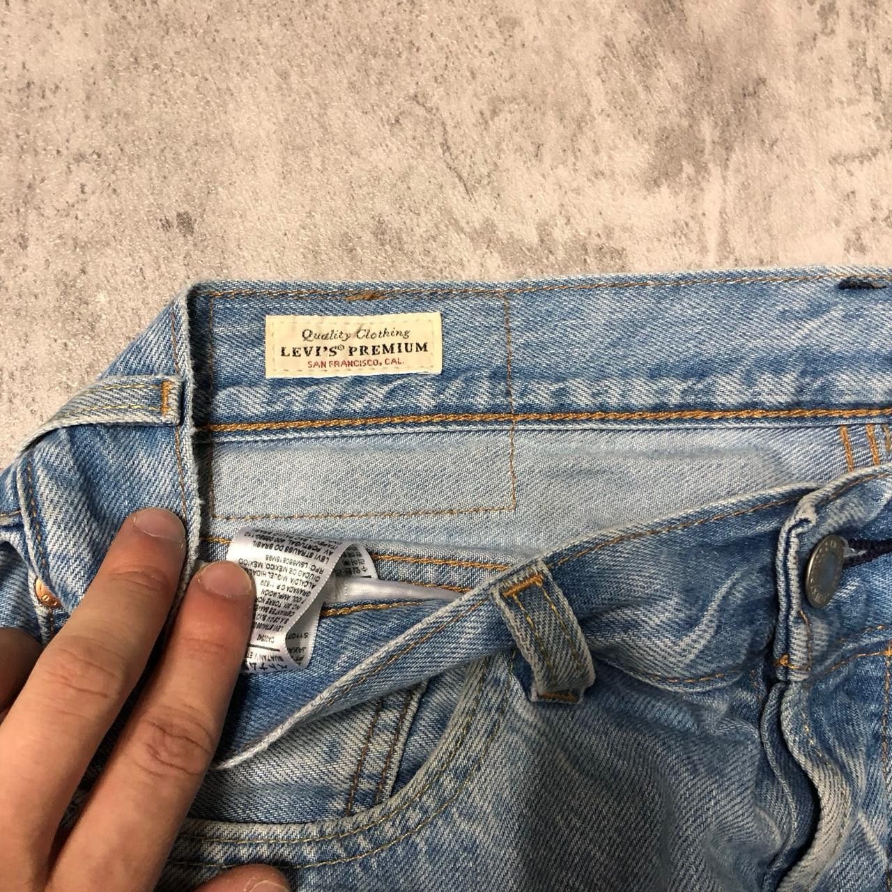 Levi's Levi's 501 blue denim jeans #denim Size US 31 - 3 Thumbnail