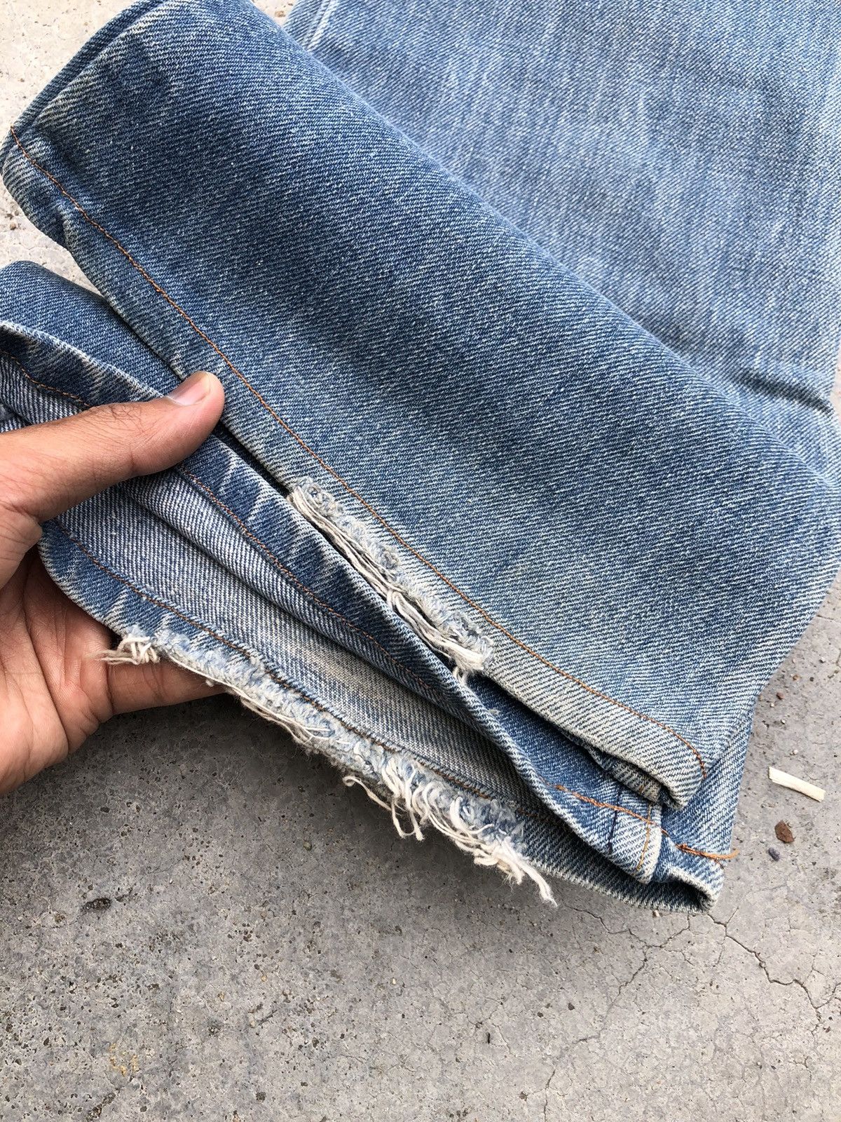 Levi's FLARED‼️‼️VINTAGE 70s LEVIS 646 ORANGE TAB Size US 31 - 8 Thumbnail